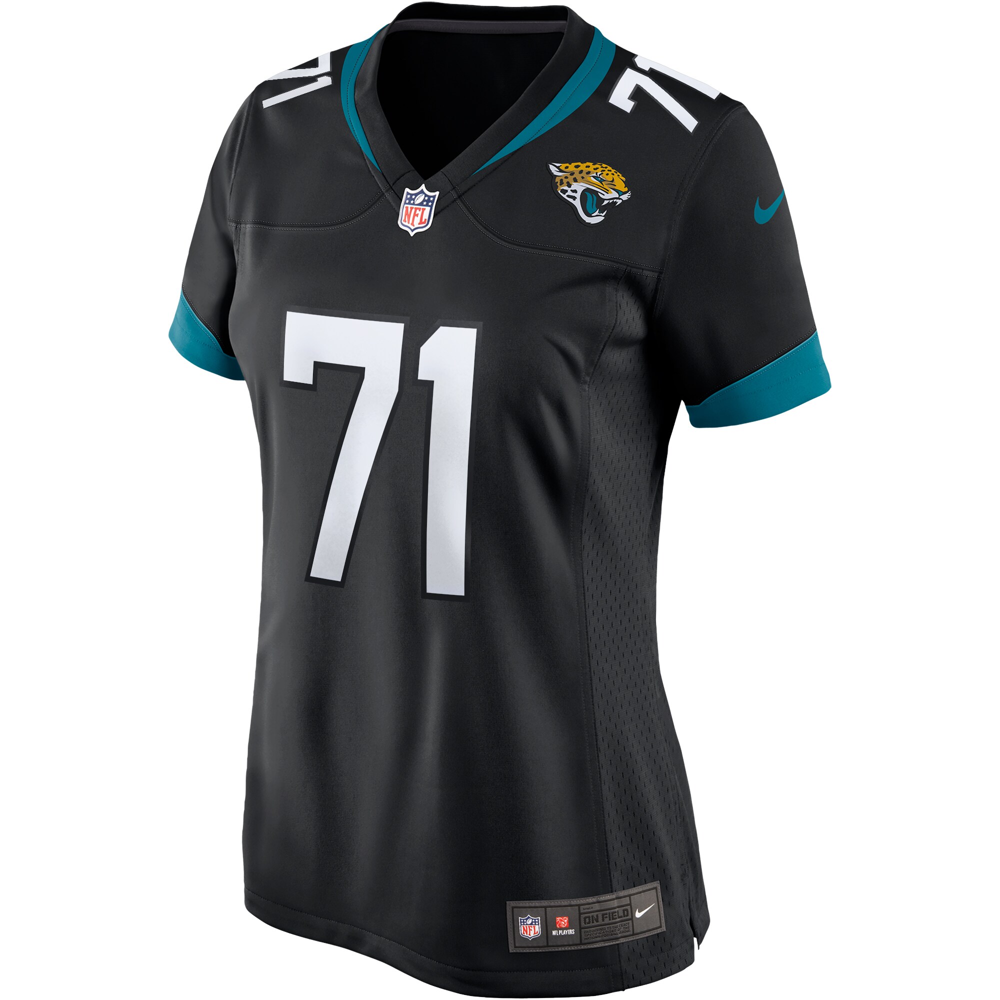 Tony Boselli Jacksonville Jaguars  Women's Game Retired Player Jersey - Black