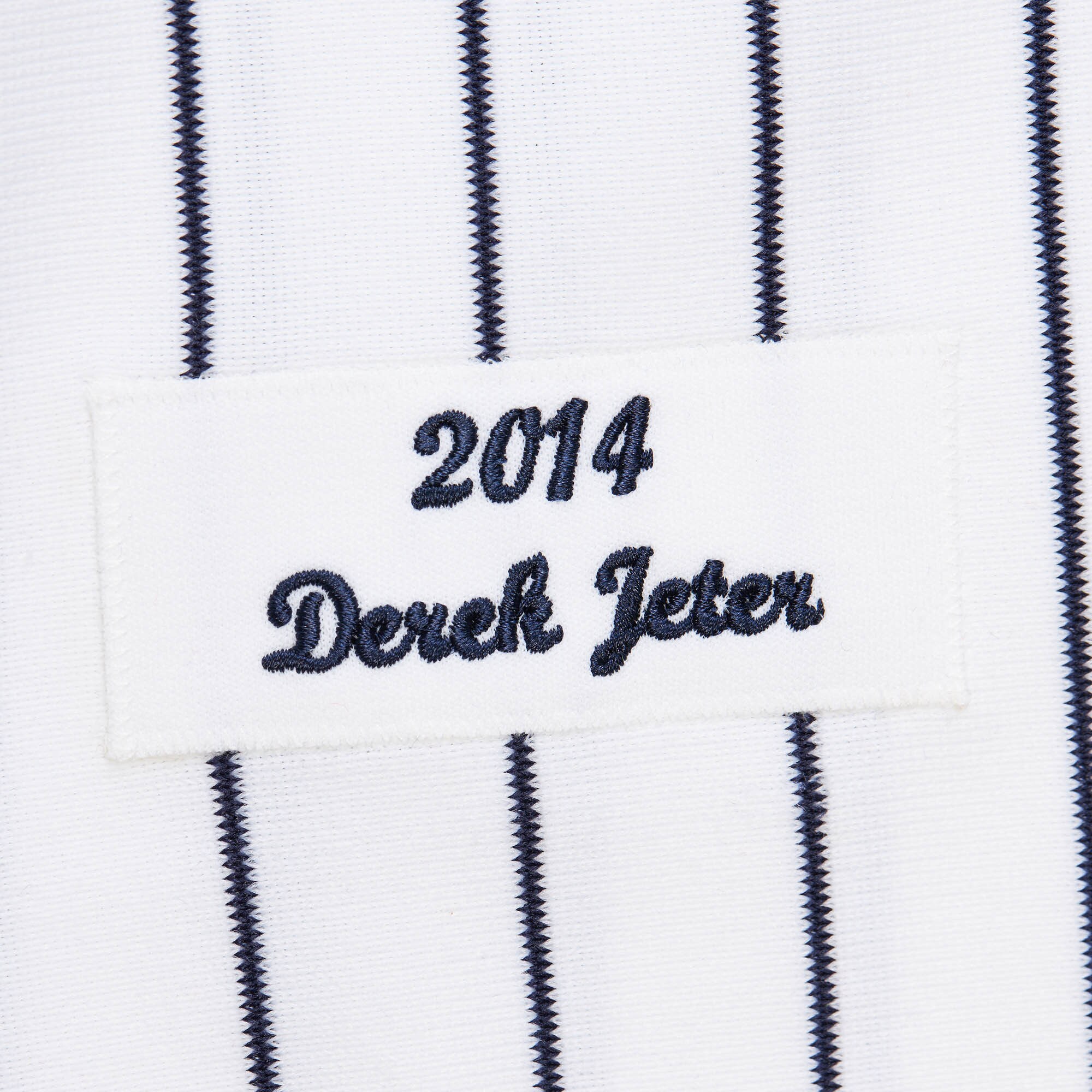 Derek Jeter New York Yankees Mitchell & Ness 2014 Cooperstown Collection Authentic Throwback Jersey - White
