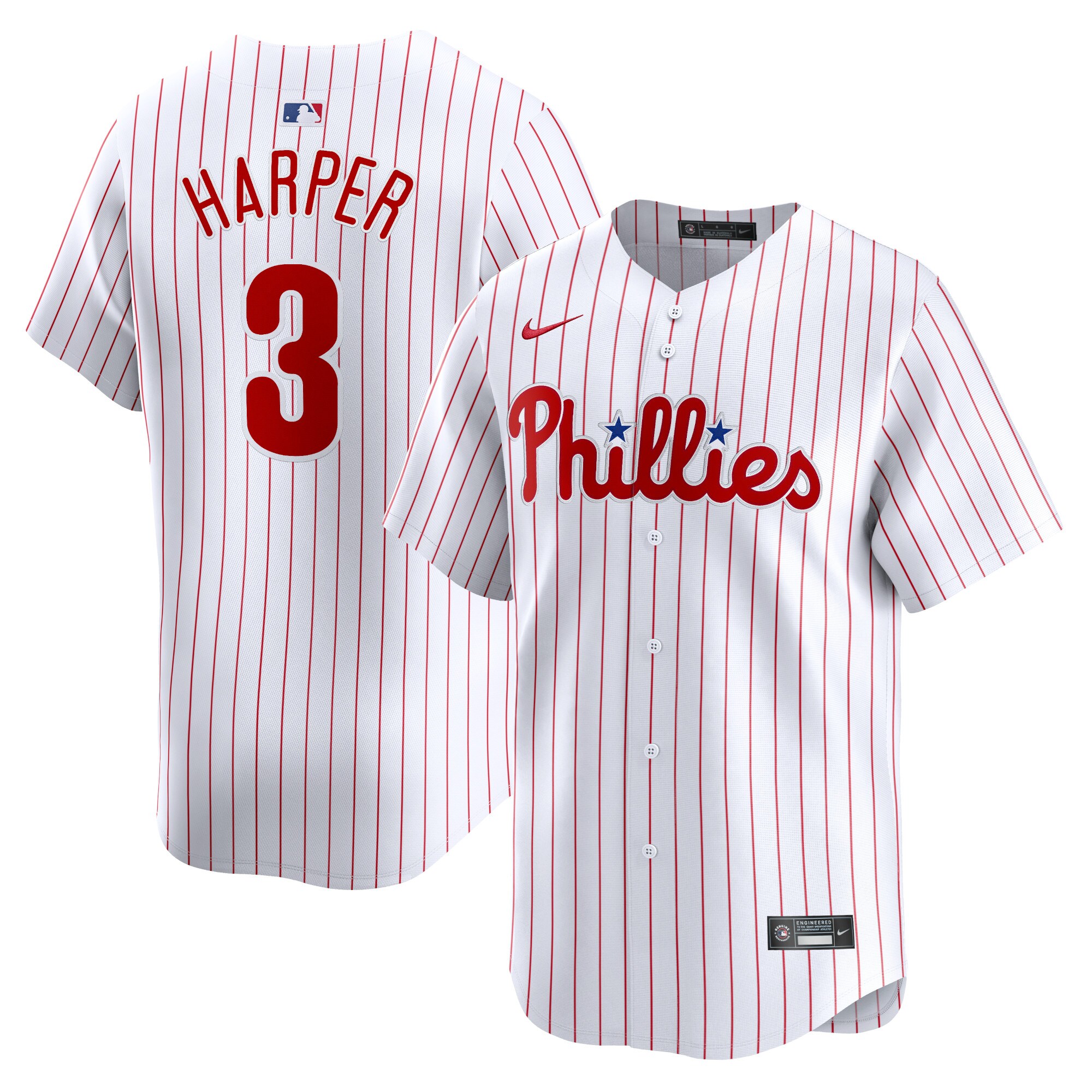 Bryce Harper Philadelphia Phillies  Home Limited Player Jersey - White