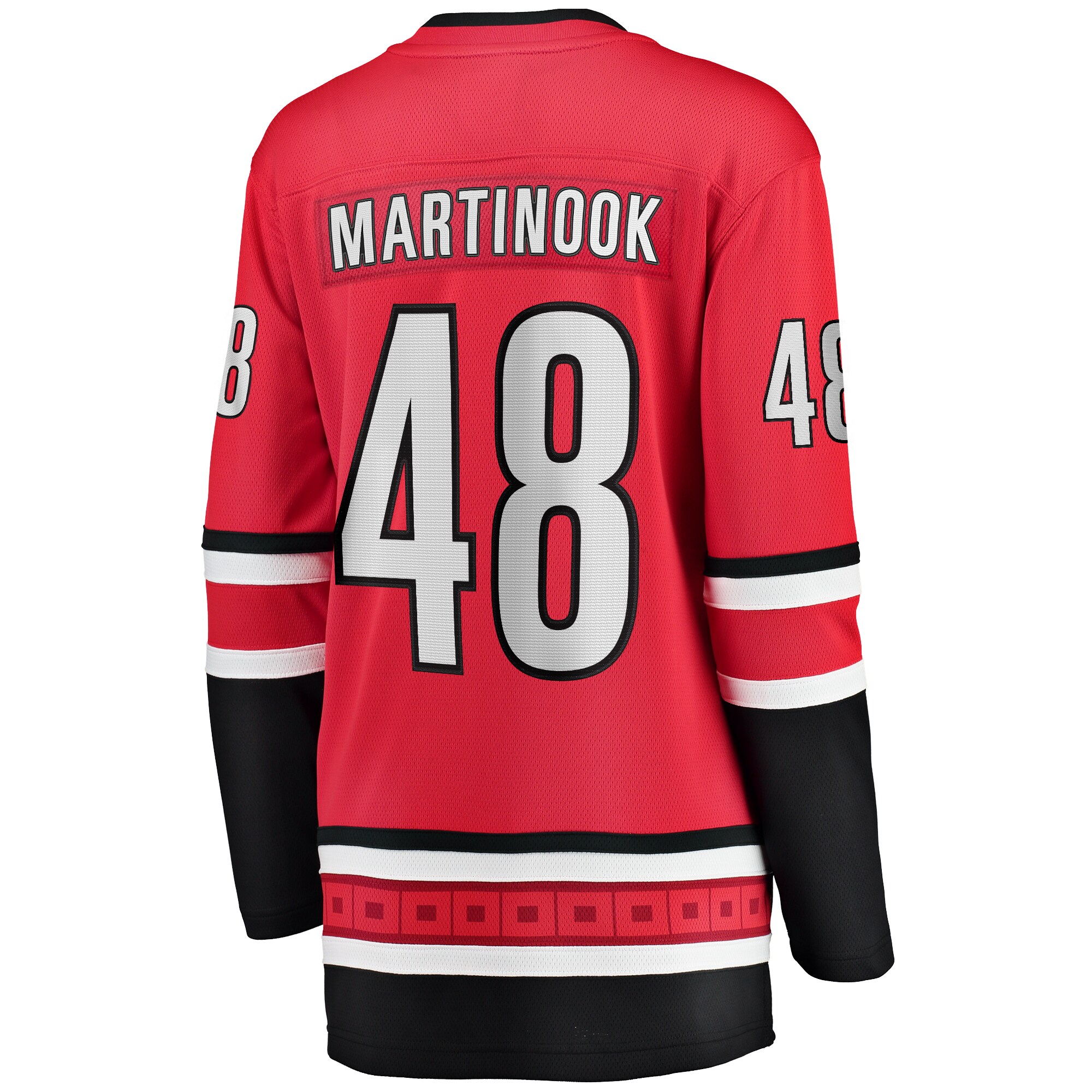 Jordan Martinook Carolina Hurricanes Fanatics Women's Alternate Breakaway Player Jersey - Red