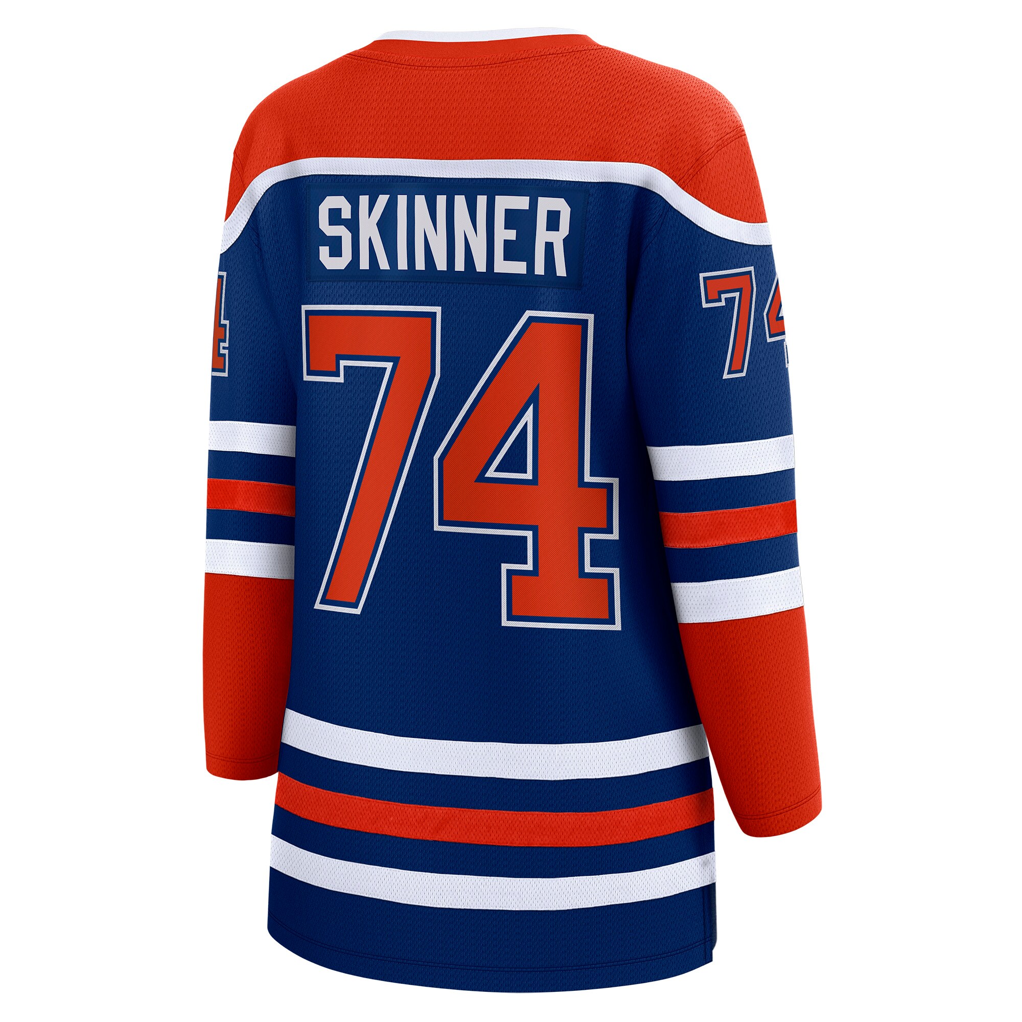 Stuart Skinner Edmonton Oilers Fanatics Women's Home Breakaway Player Jersey - Royal