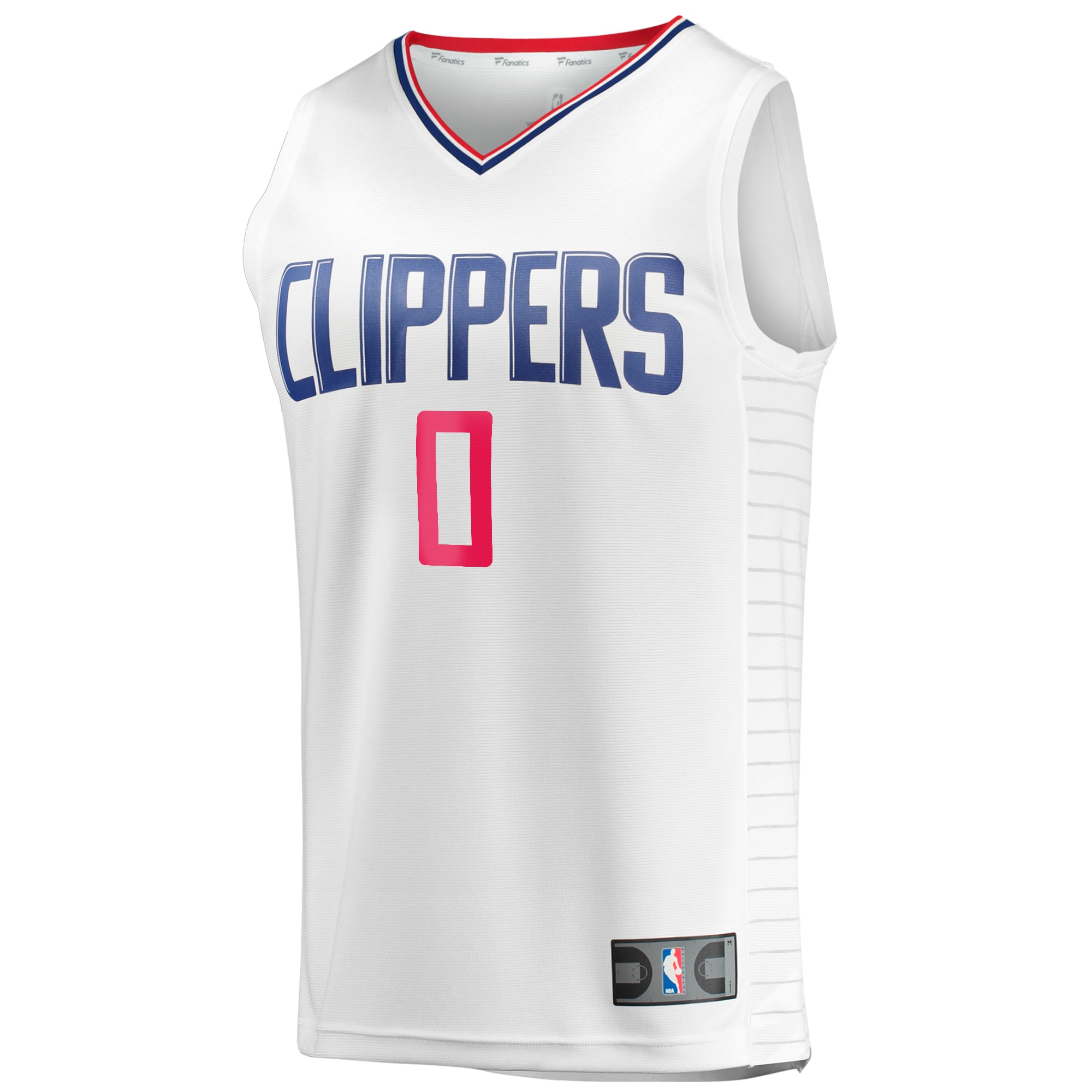 Russell Westbrook LA Clippers Fanatics Youth Fast Break Player Jersey - Association Edition - White