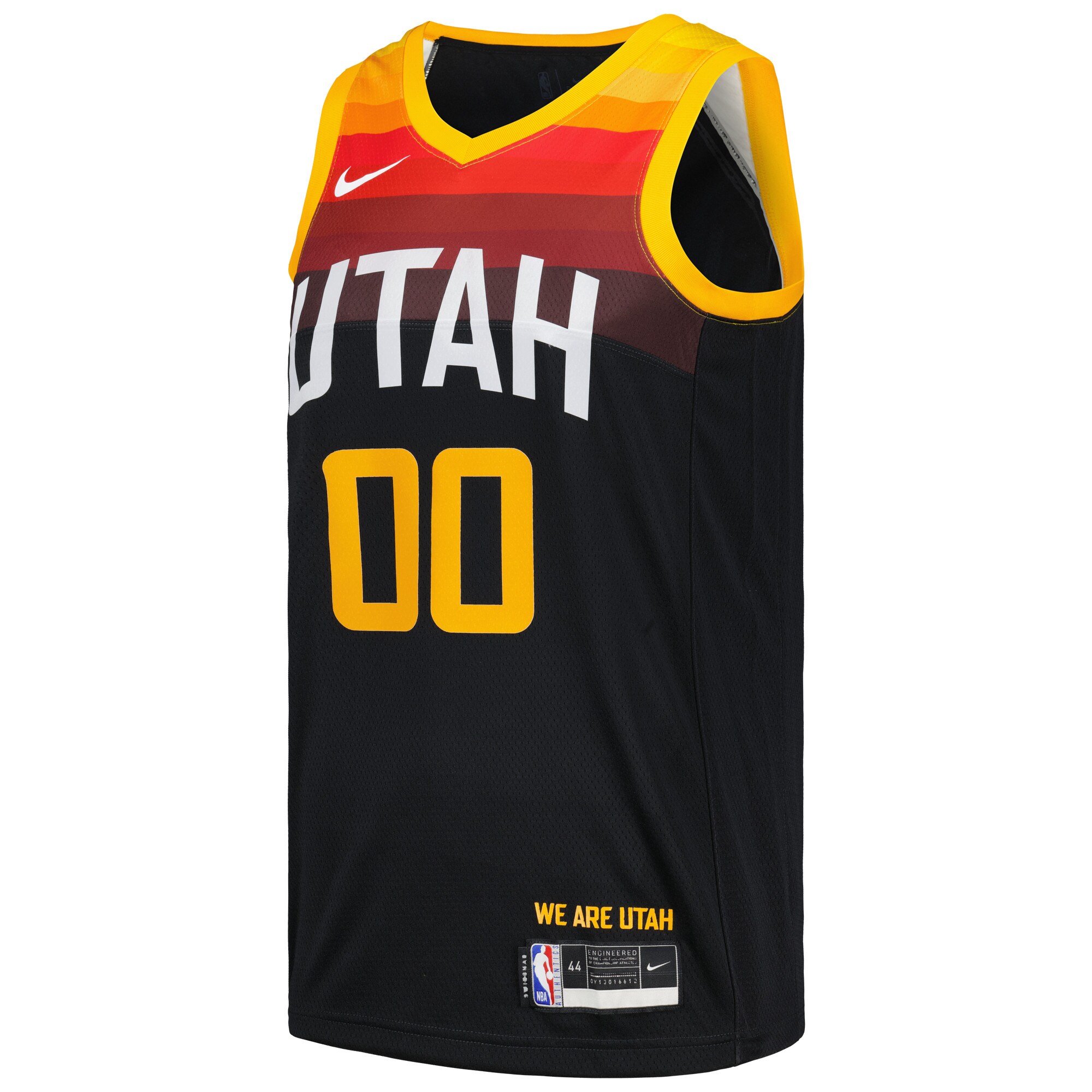 Jordan Clarkson Utah Jazz  Swingman Player Jersey - City Edition - Black