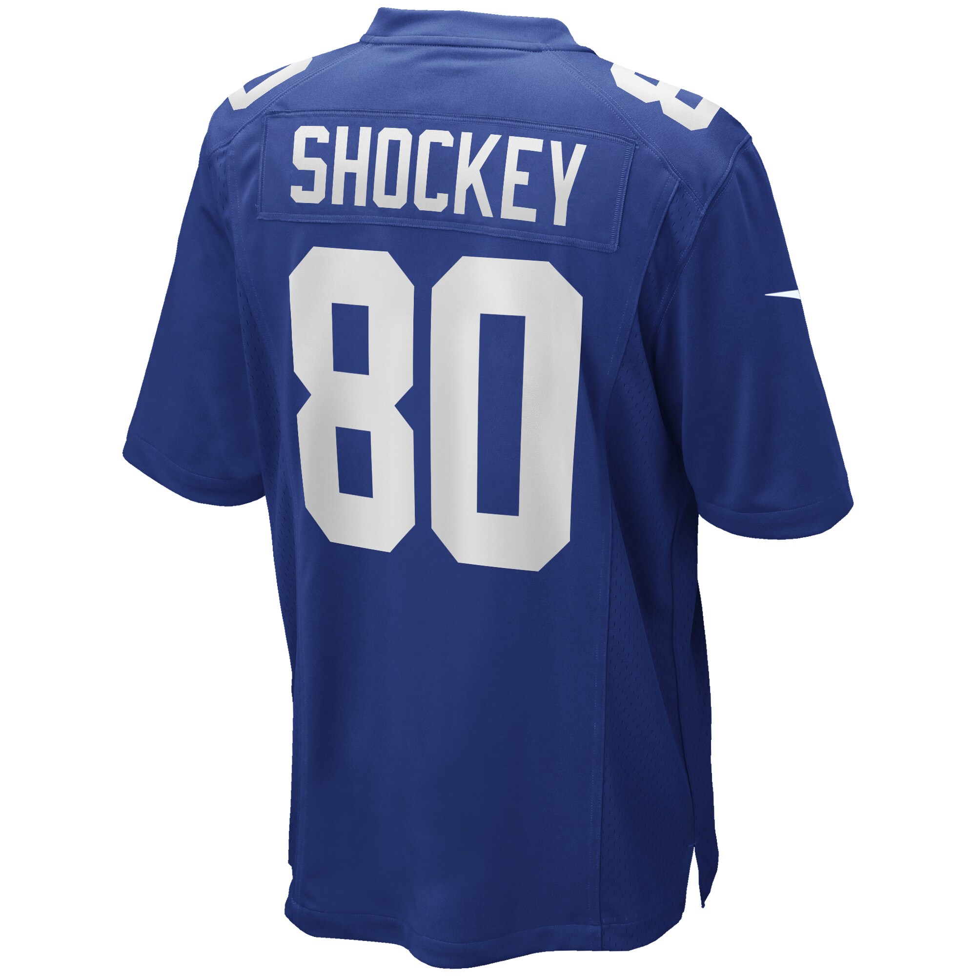 Jeremy Shockey New York Giants  Game Retired Player Jersey - Royal