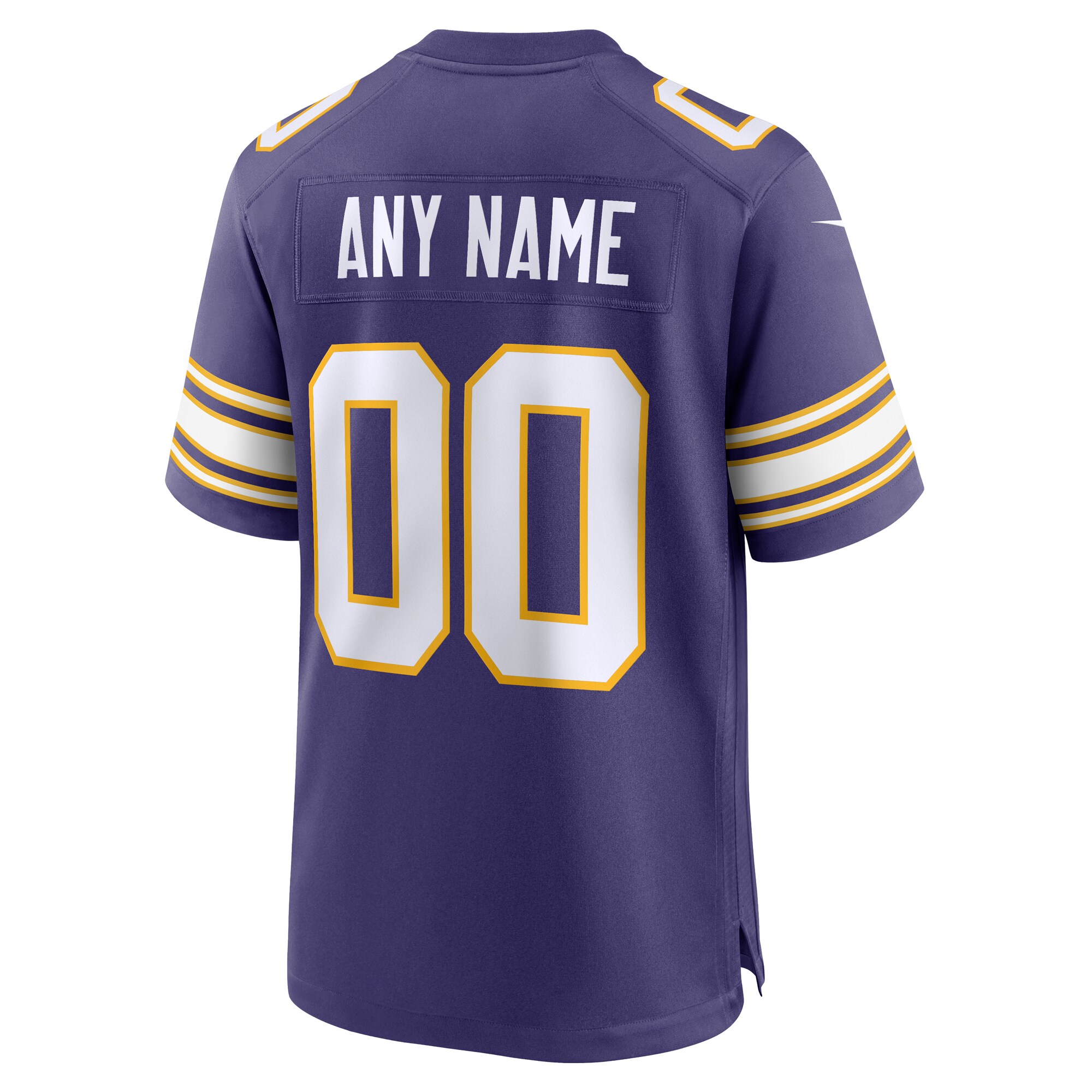 Minnesota Vikings  Classic Custom Game Jersey - Purple