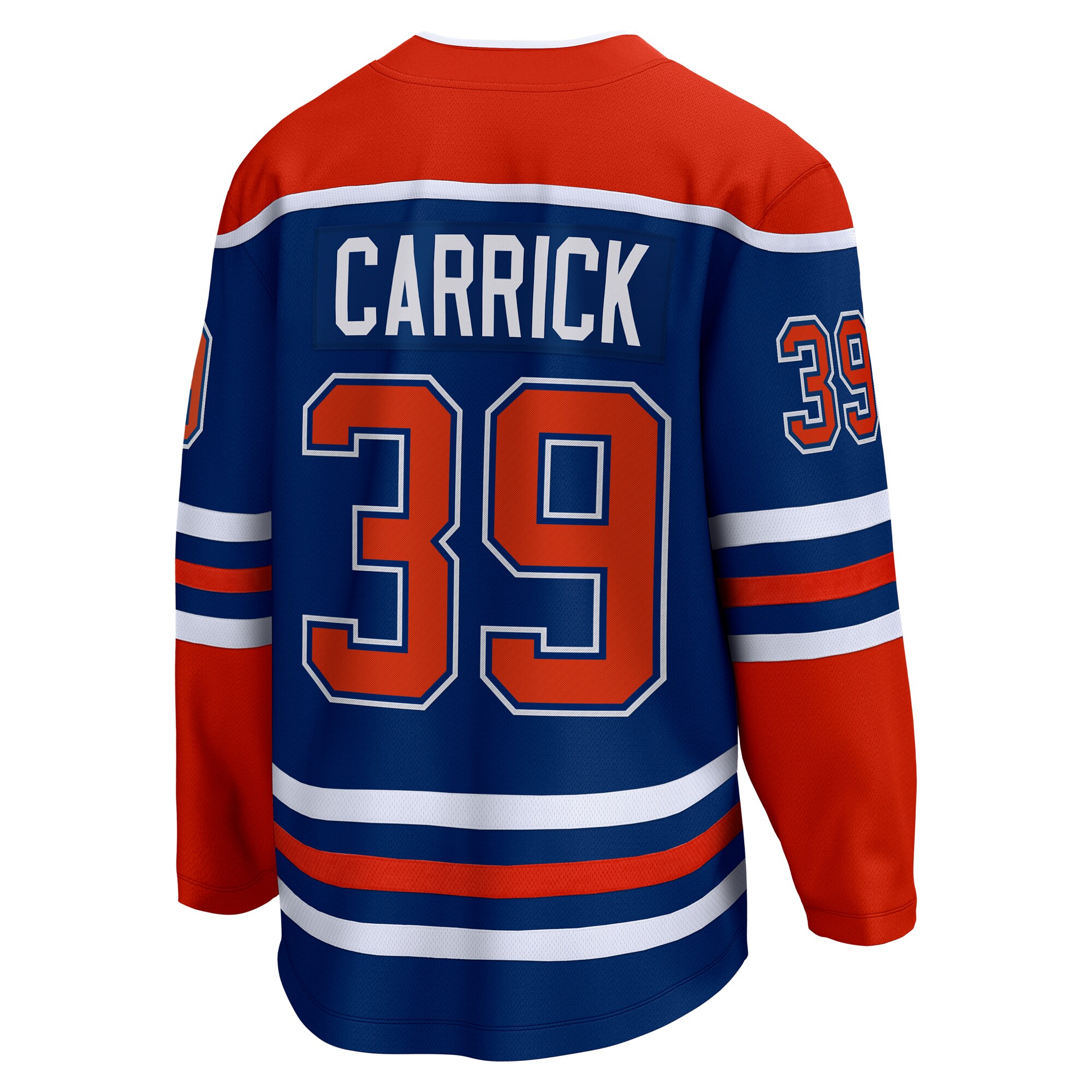 Sam Carrick Edmonton Oilers Fanatics Home Premier Breakaway Player Jersey - Royal