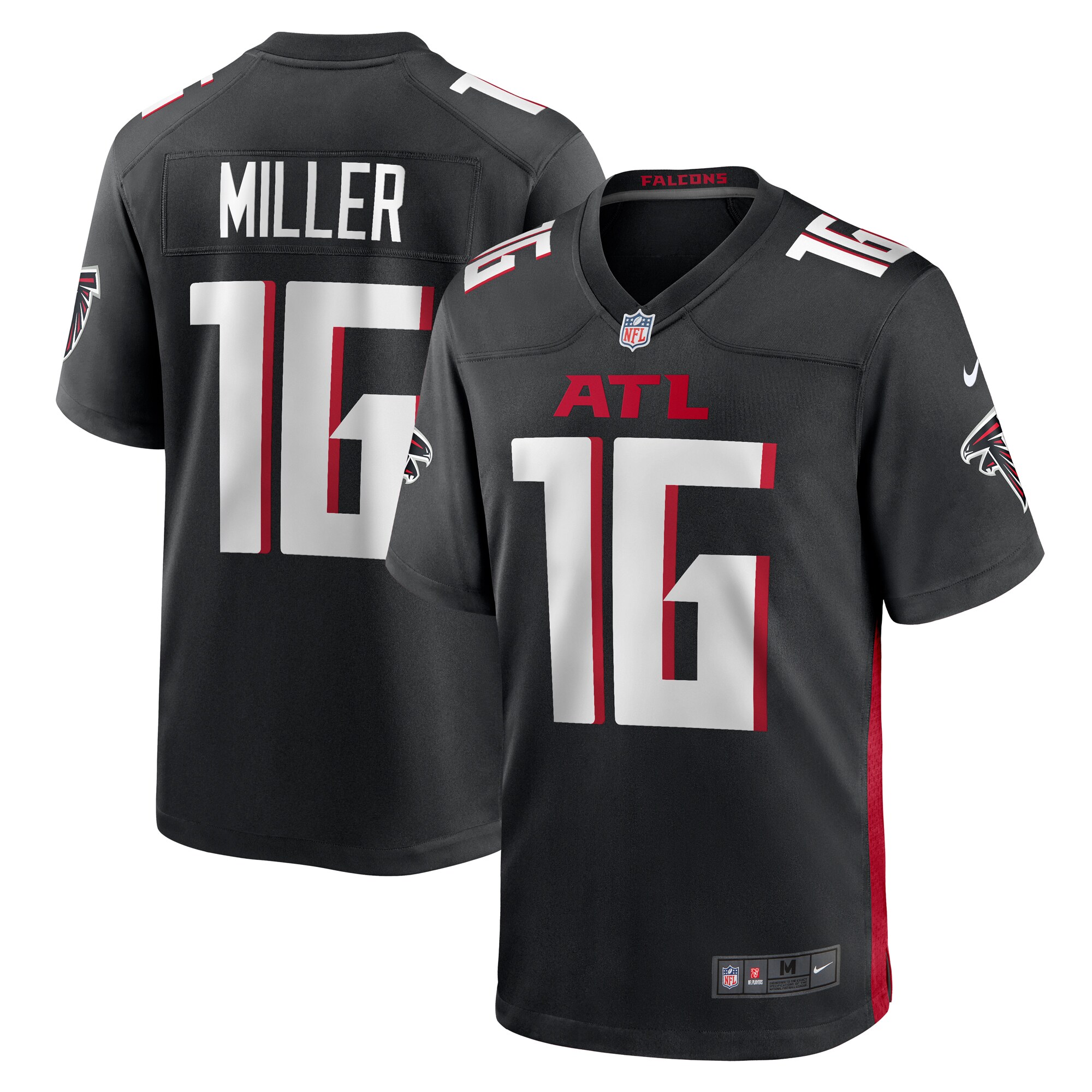 Scotty Miller Atlanta Falcons  Game Player Jersey - Black