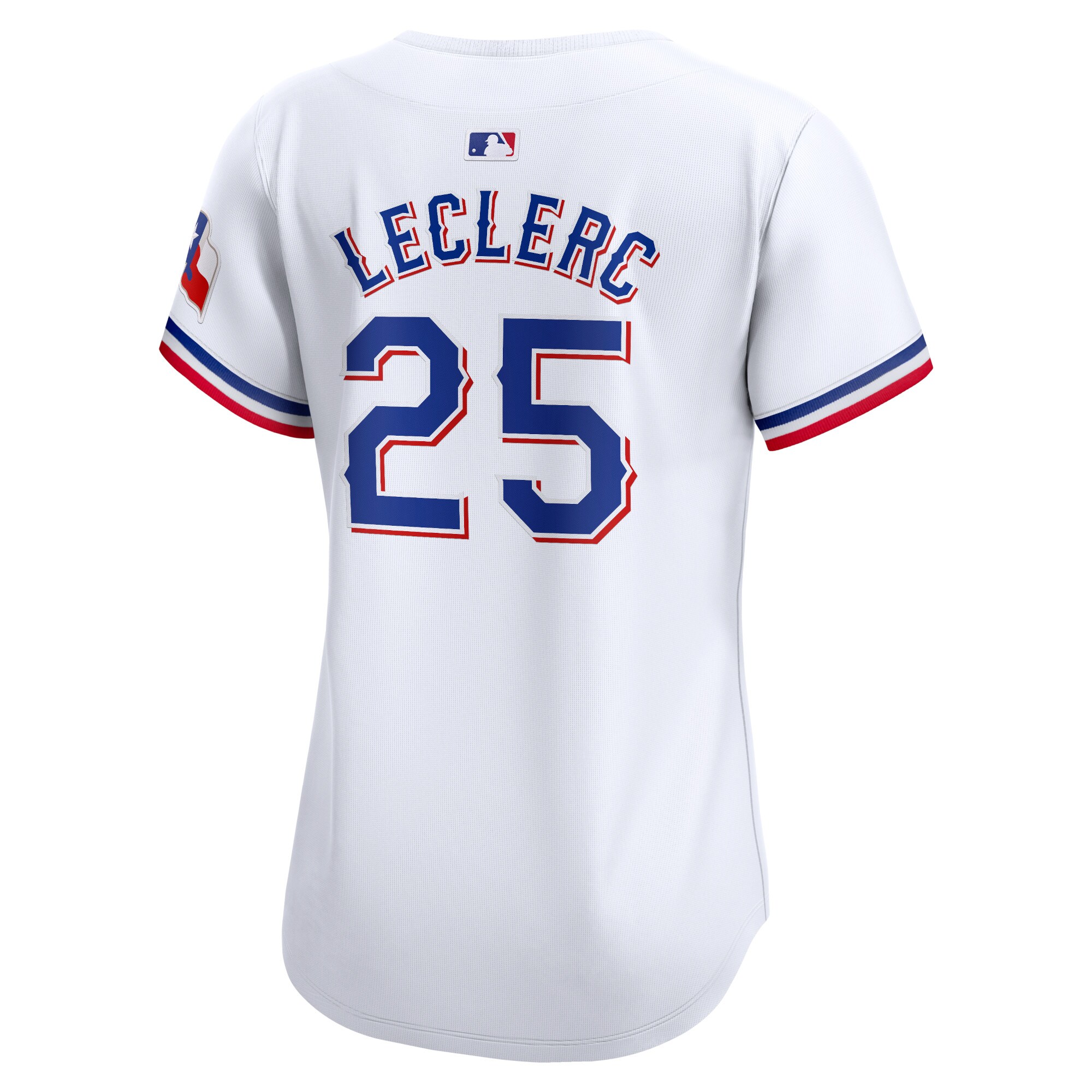 Jos\u00c3\u00a9 Leclerc Texas Rangers  Women's  Home Limited Player Jersey - White