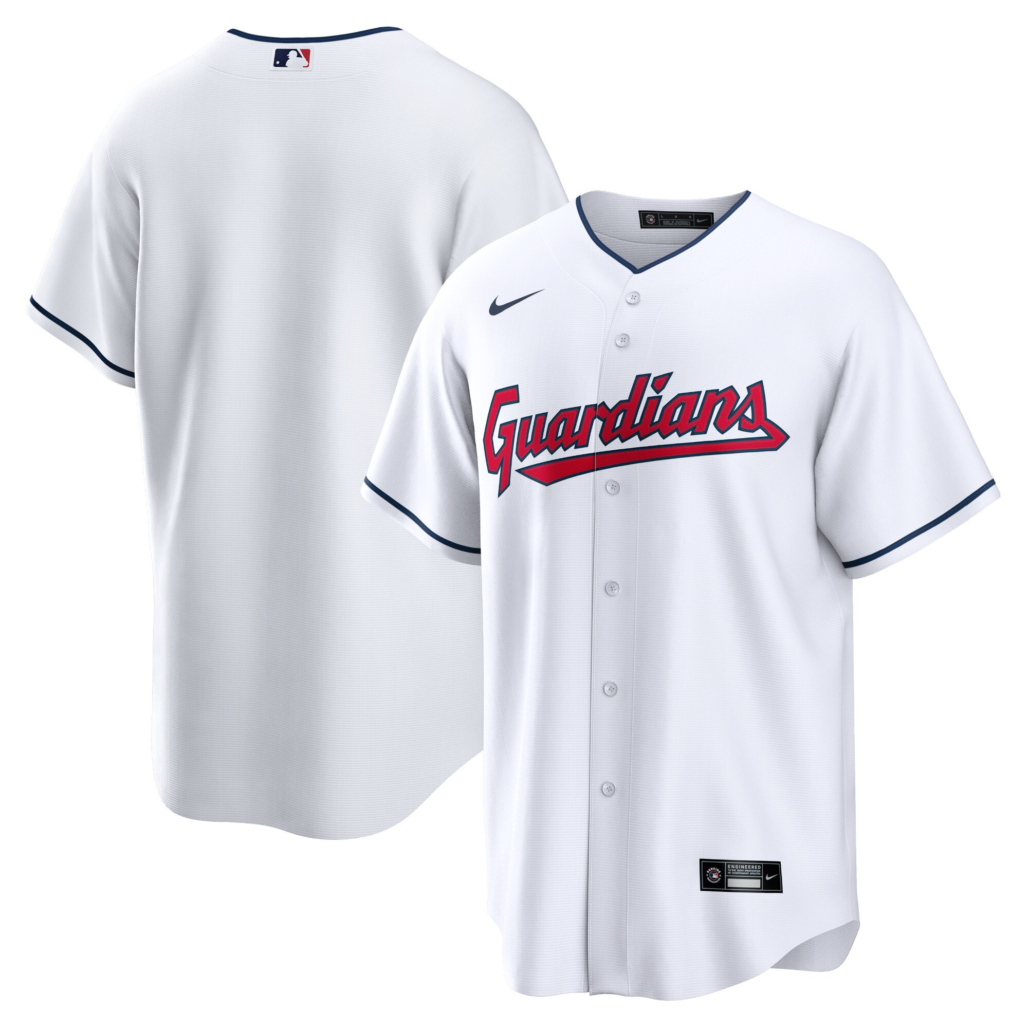 Cleveland Guardians  Replica Team Jersey - White