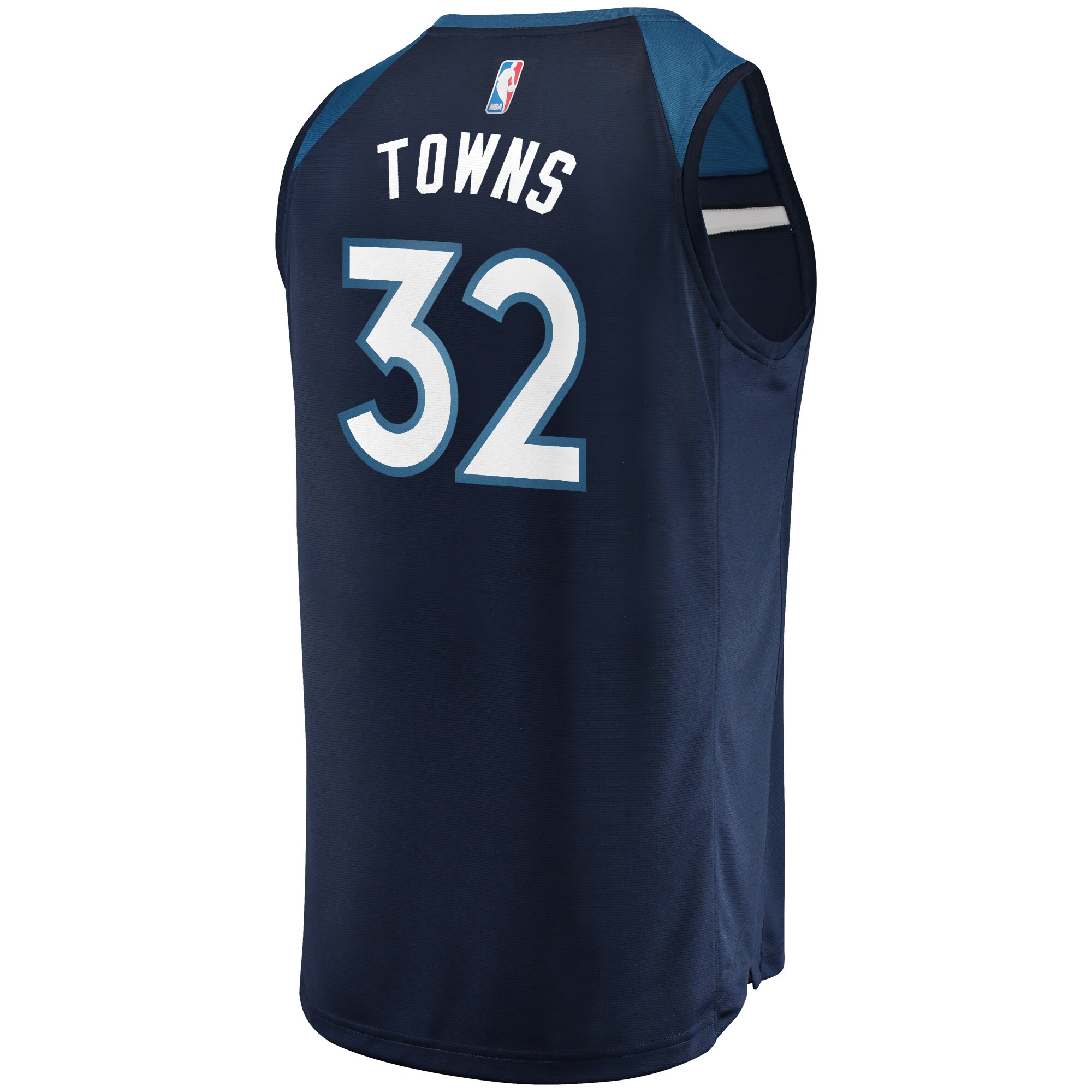 Karl-Anthony Towns Minnesota Timberwolves Fanatics Fast Break Replica Player Jersey Navy - Icon Edition