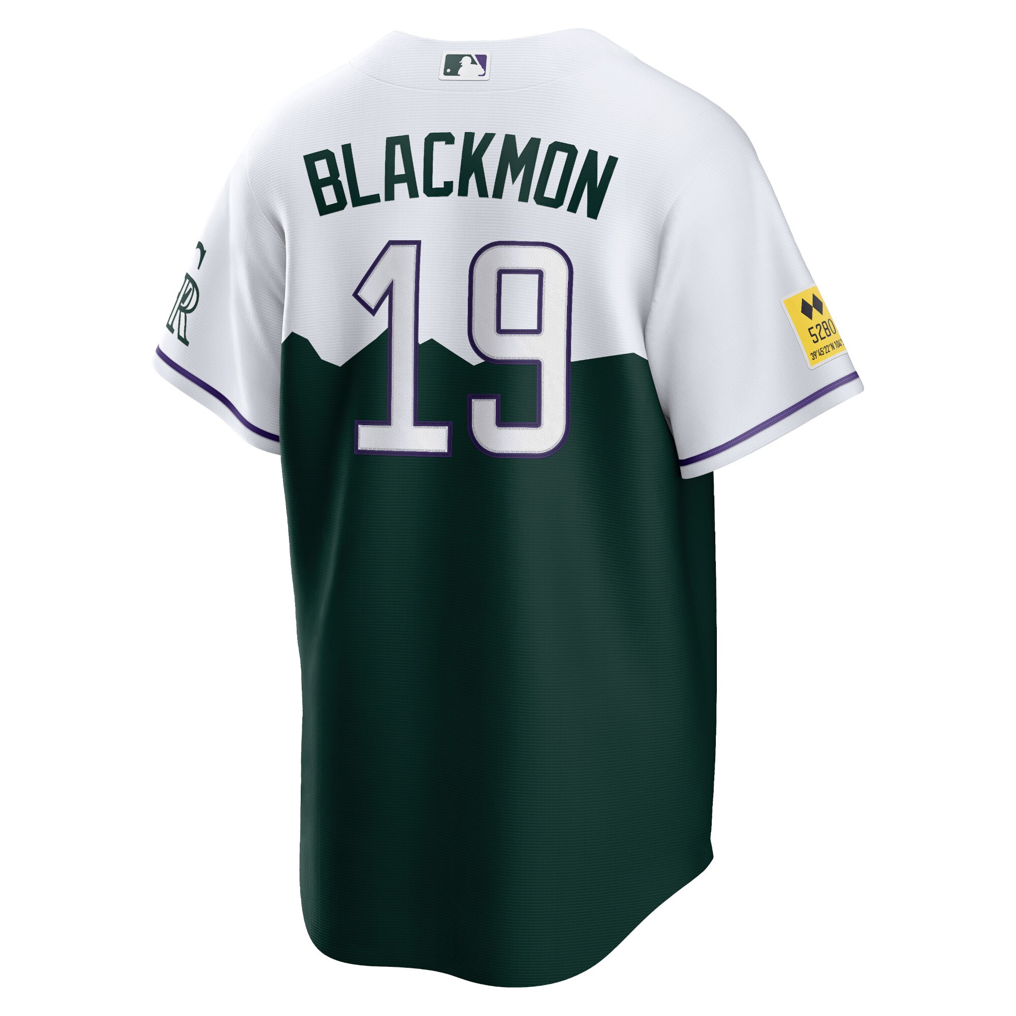 Charlie Blackmon Colorado Rockies  City Connect Replica Player Jersey - Green