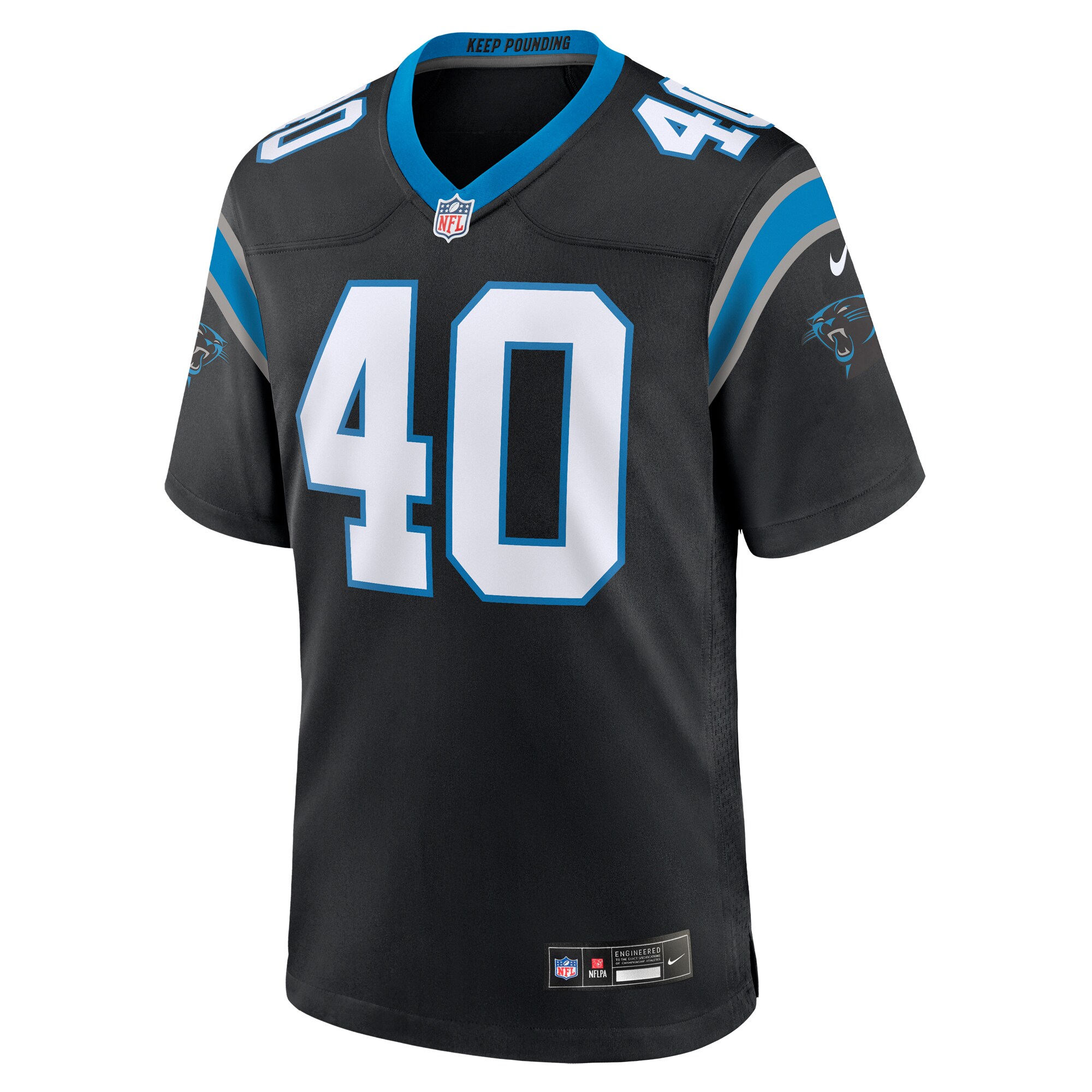 Deion Jones Carolina Panthers   Game Jersey -  Black
