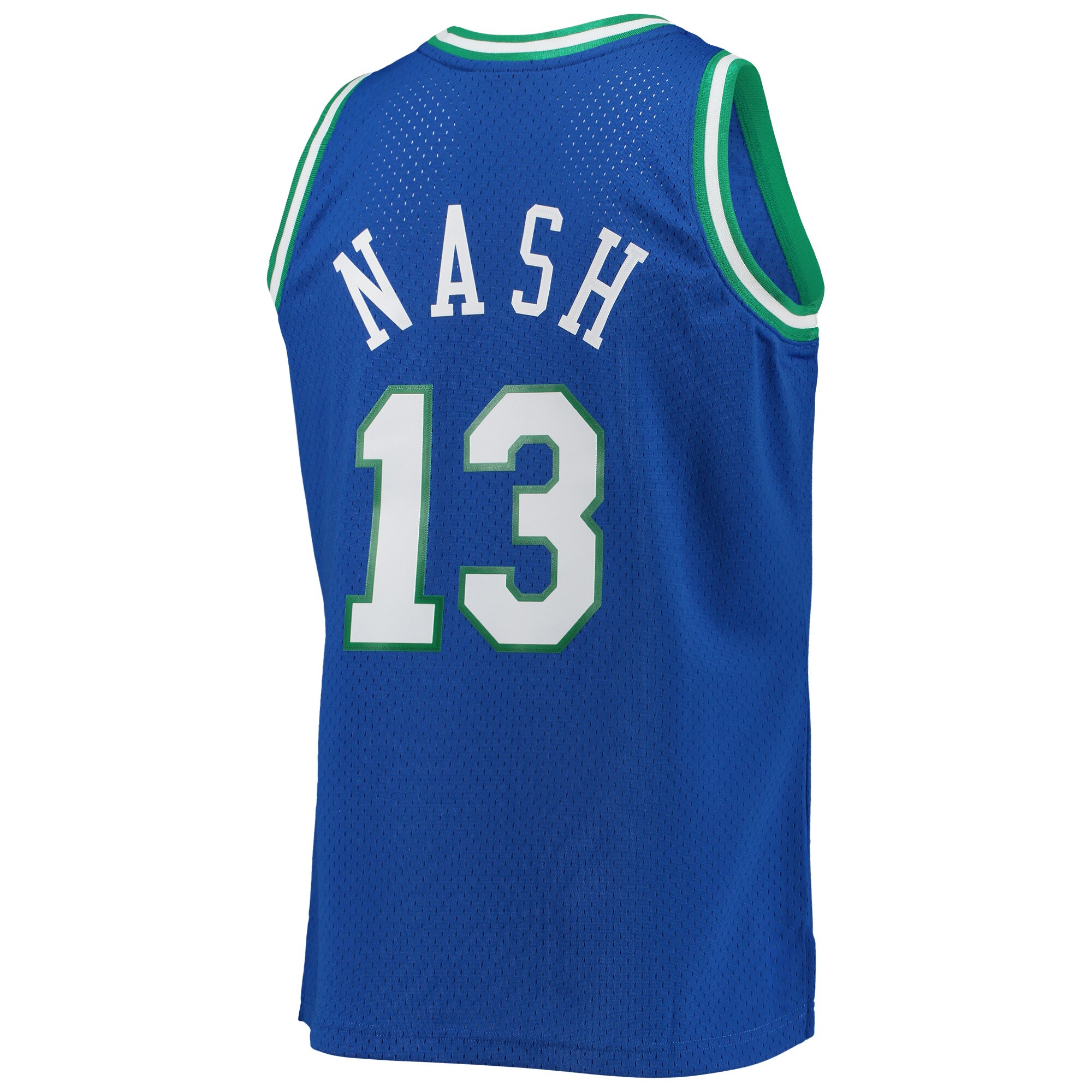 Steve Nash Dallas Mavericks Mitchell & Ness 1998\/99 Hardwood Classics Swingman Jersey - Blue