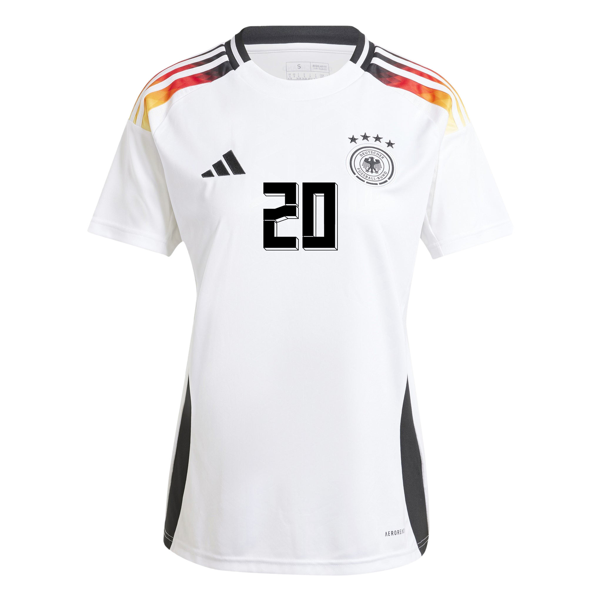 Benjamin Henrichs 20 Signed Germany National Team 2024/25 Home Jersey Autographed - Women