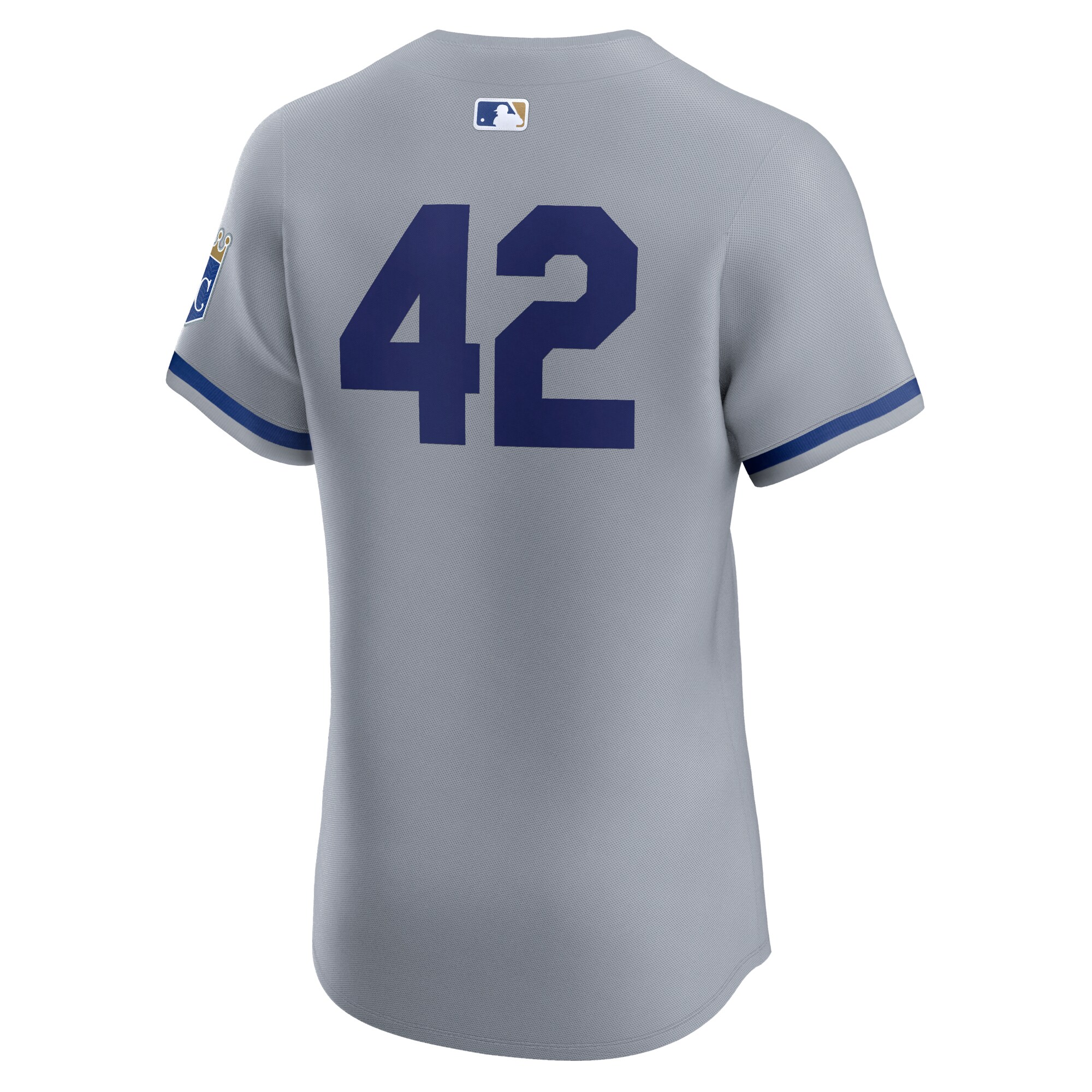 Kansas City Royals  Road 2024 Jackie Robinson Day Elite Jersey - Gray
