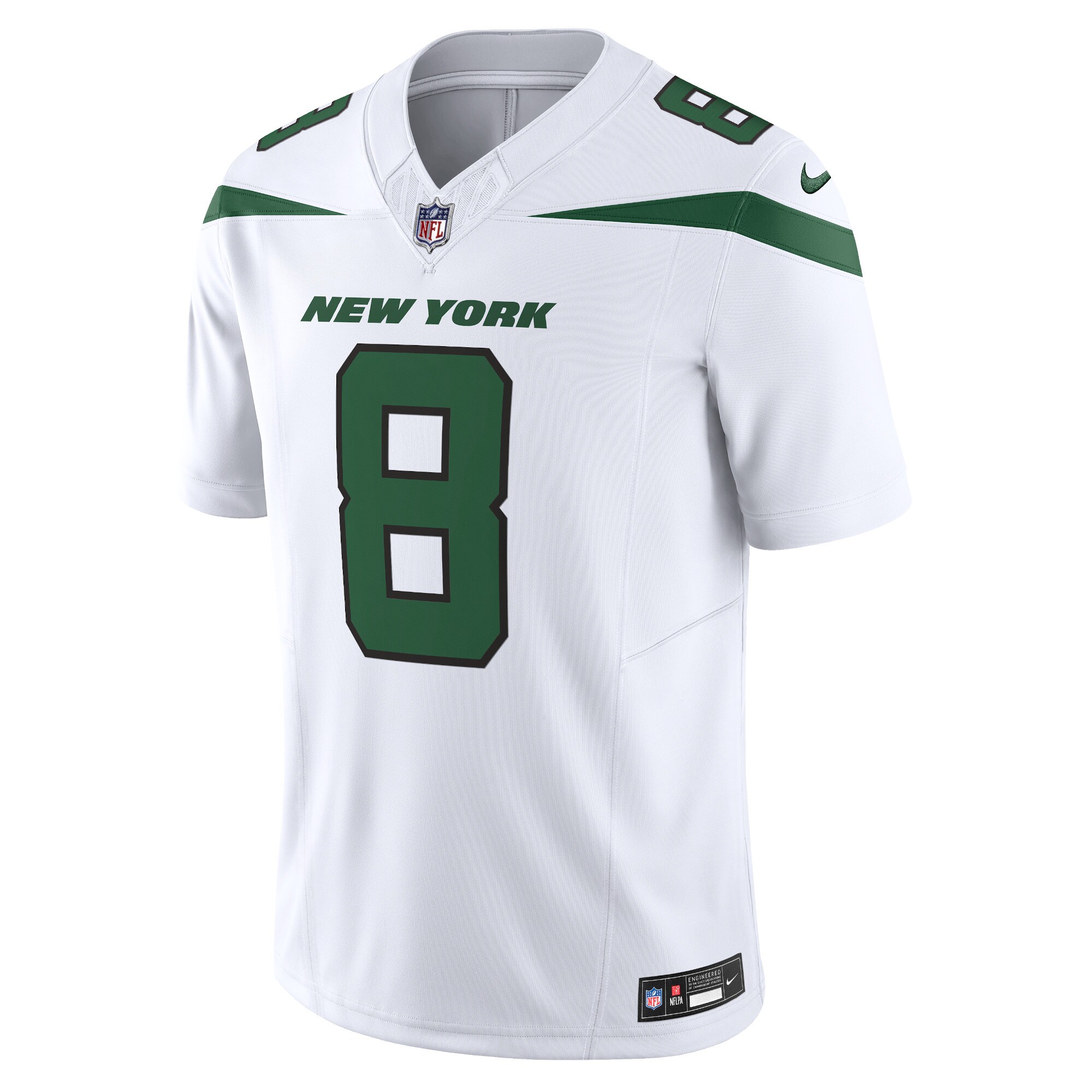 Aaron Rodgers New York Jets  Vapor F.U.S.E. Limited Jersey - Spotlight White