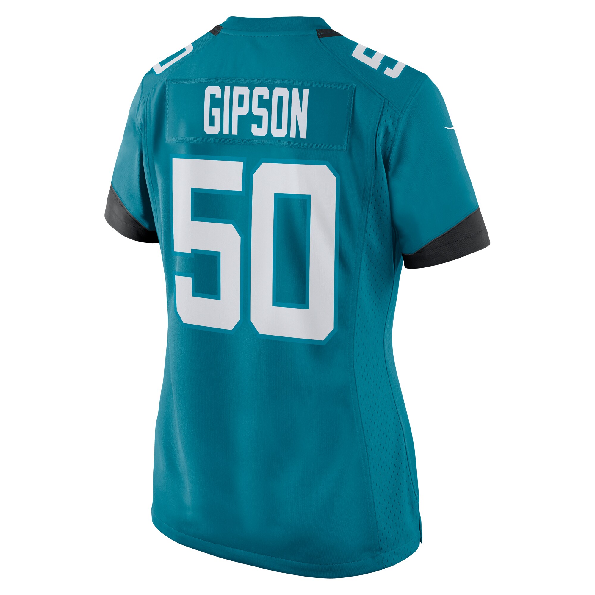 Trevis Gipson Jacksonville Jaguars  Women's Team Game Jersey -  Teal