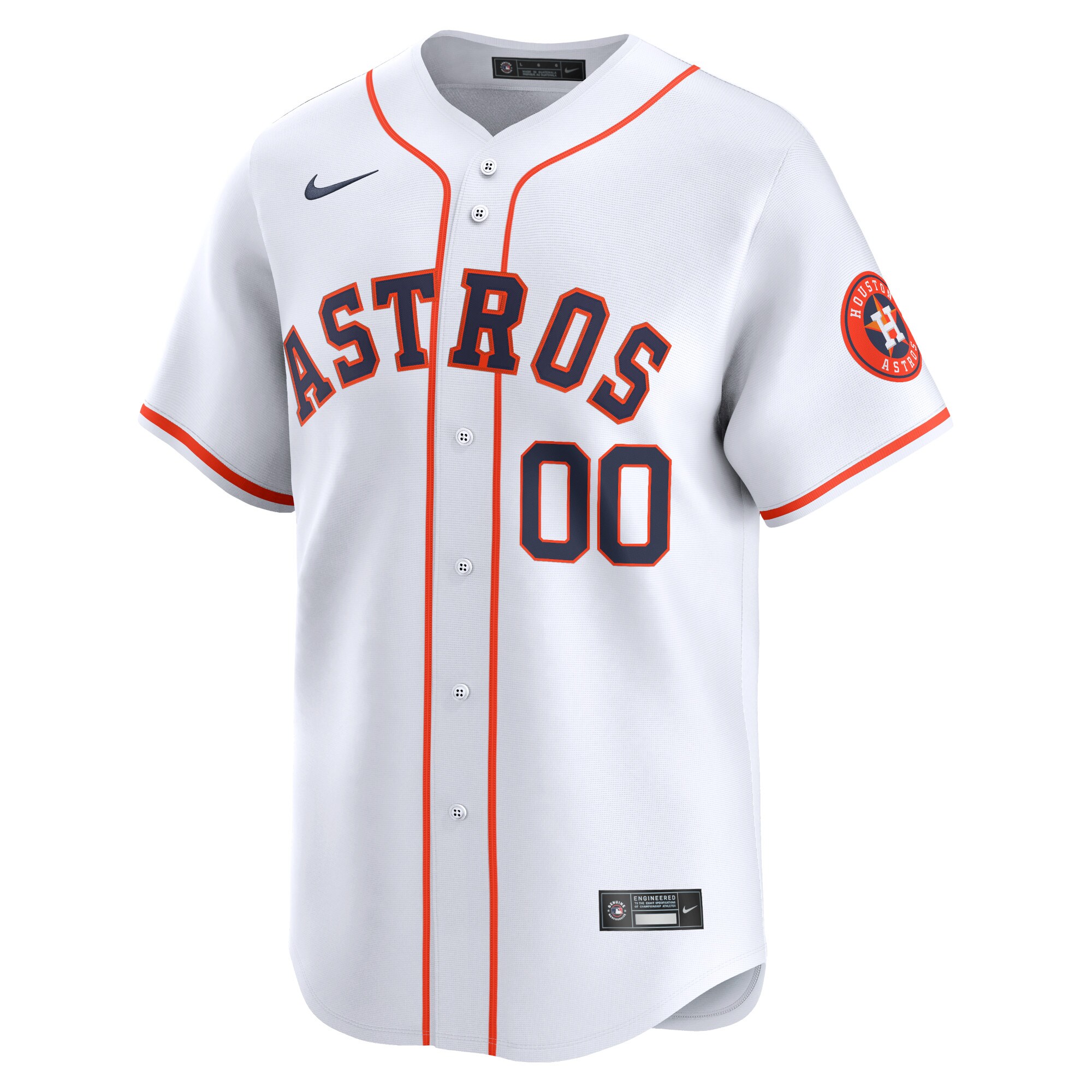 Houston Astros  Home Limited Pick-A-Player Retired Roster Jersey - White