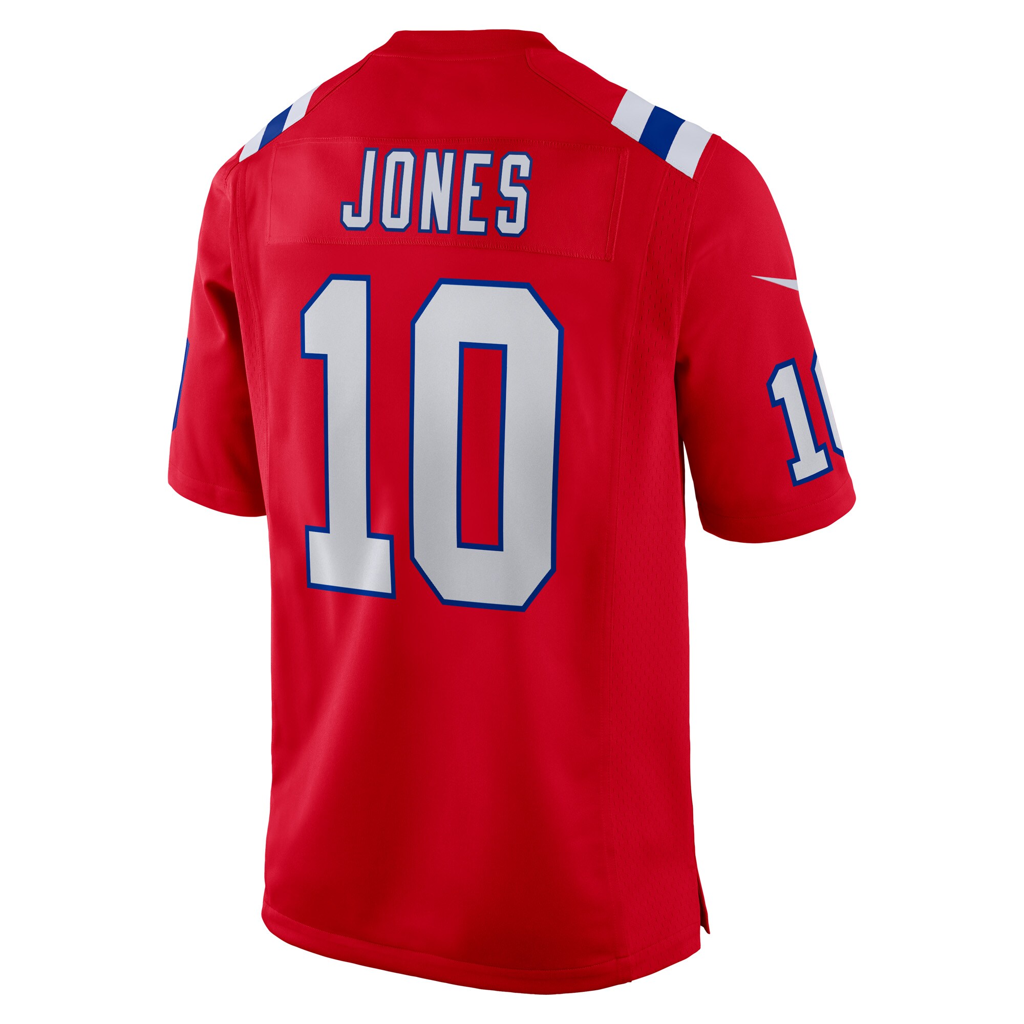 Mac Jones New England Patriots  Game Jersey - Red
