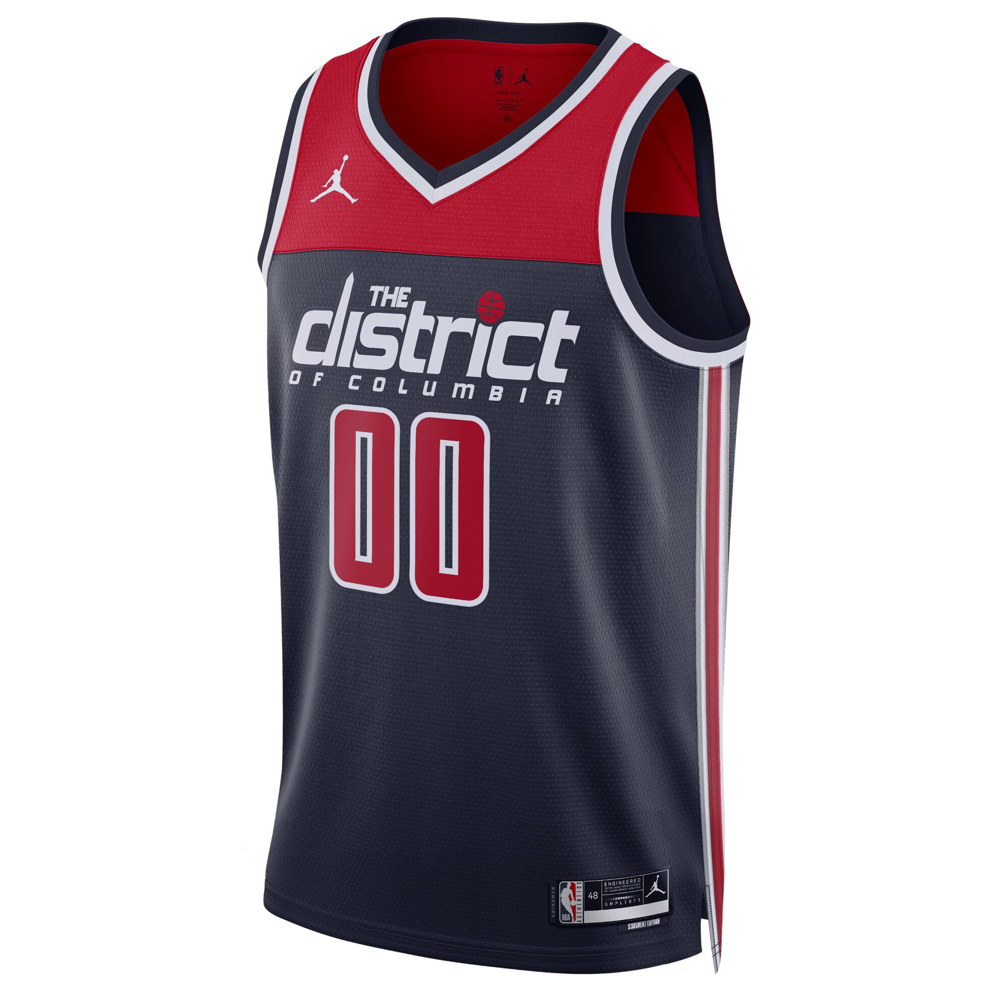 Washington Wizards Jordan Brand Unisex 2022\/23 Swingman Custom Jersey - Statement Edition - Navy