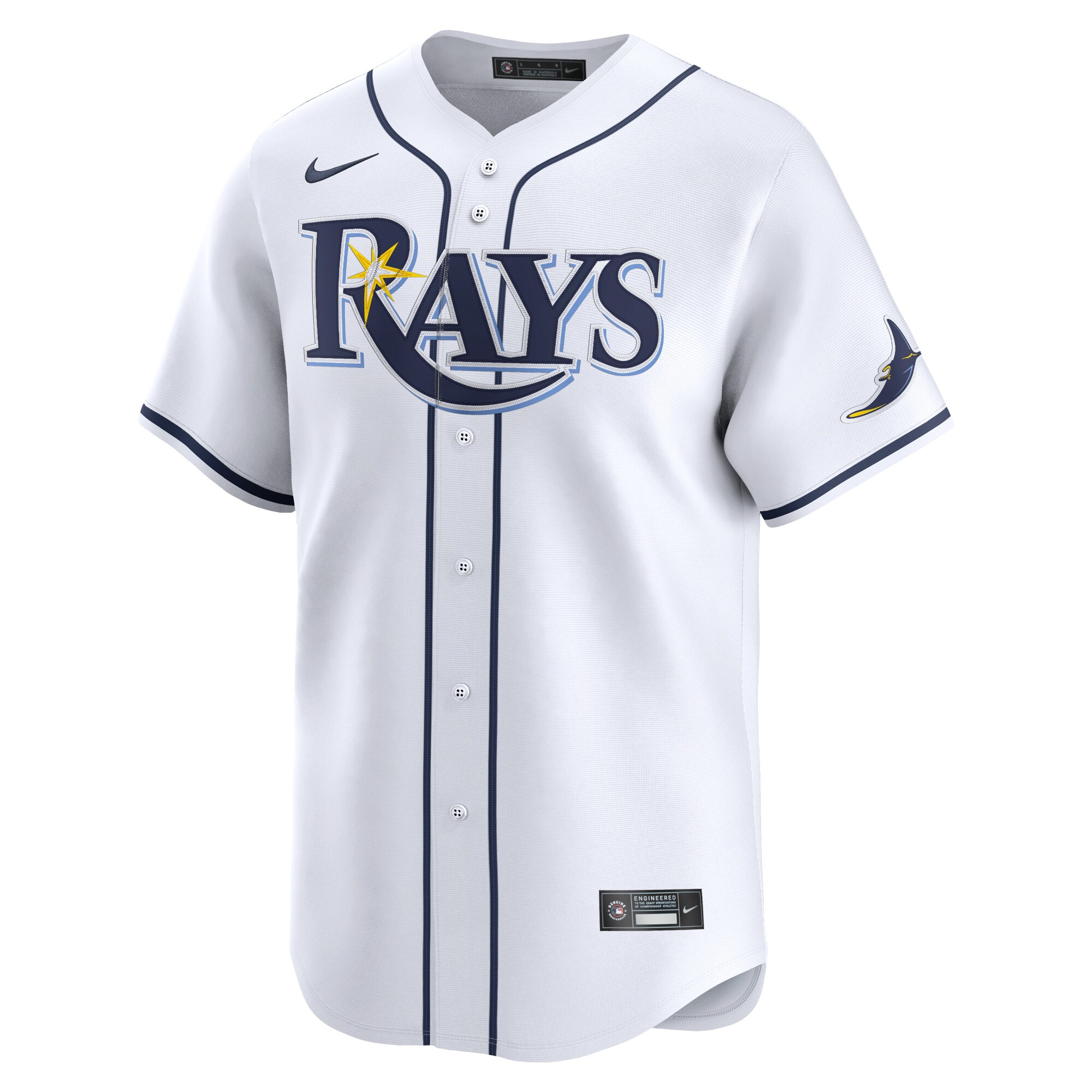 Tampa Bay Rays  Home Limited Pick-A-Player Retired Roster Jersey - White