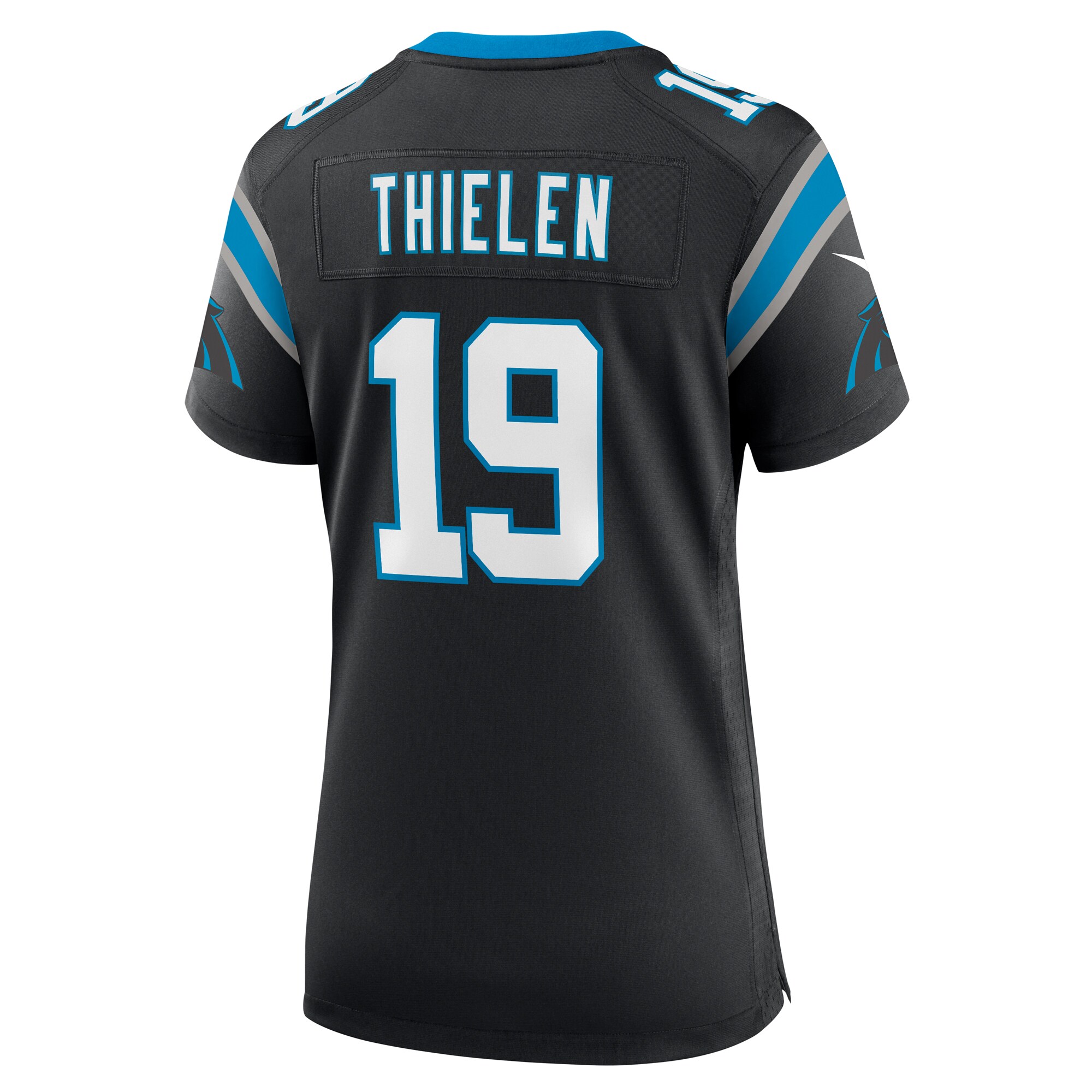 Adam Thielen Carolina Panthers  Women's Game Player Jersey - Black