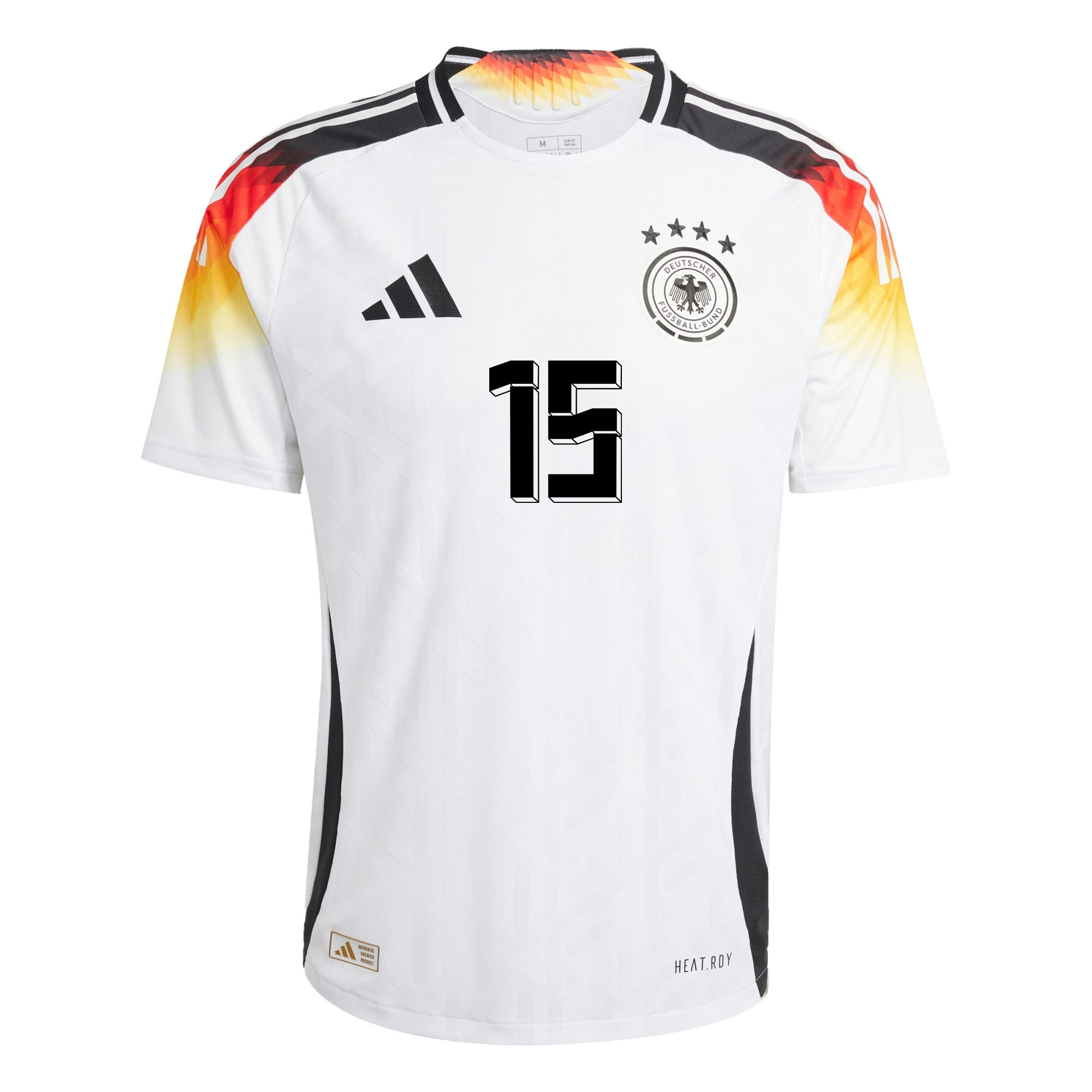 Robin Koch 15 Signed Germany National Team 2024/25 Home Jersey Autographed - Men