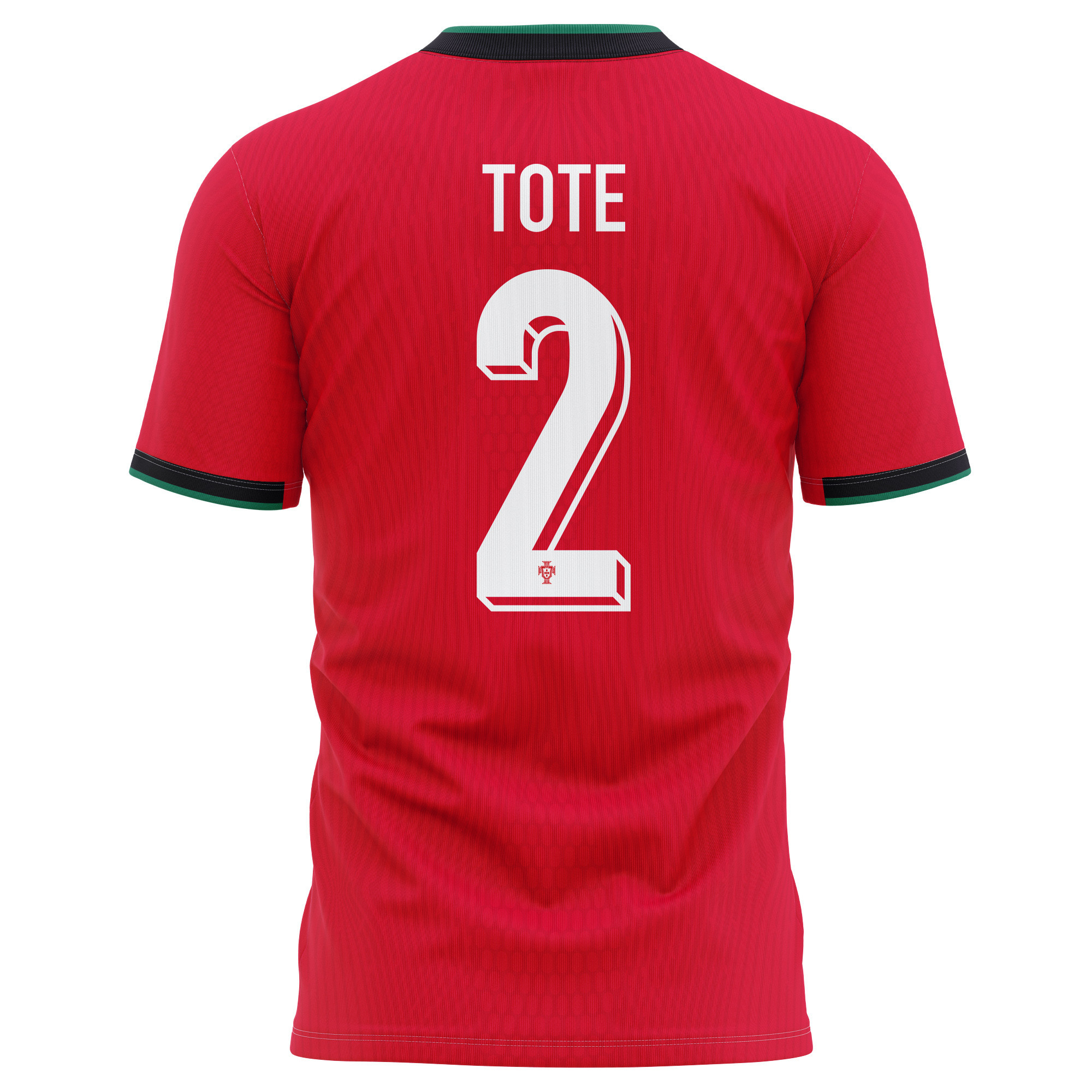 Tote Gomes 2 Portugal National Team 2024/25 Home Kits AOP T-shirt - Red
