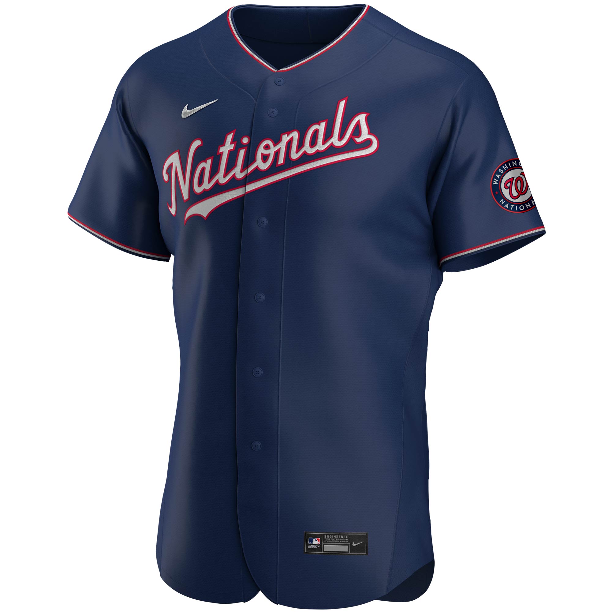 Washington Nationals  Alternate Authentic Team Jersey - Navy