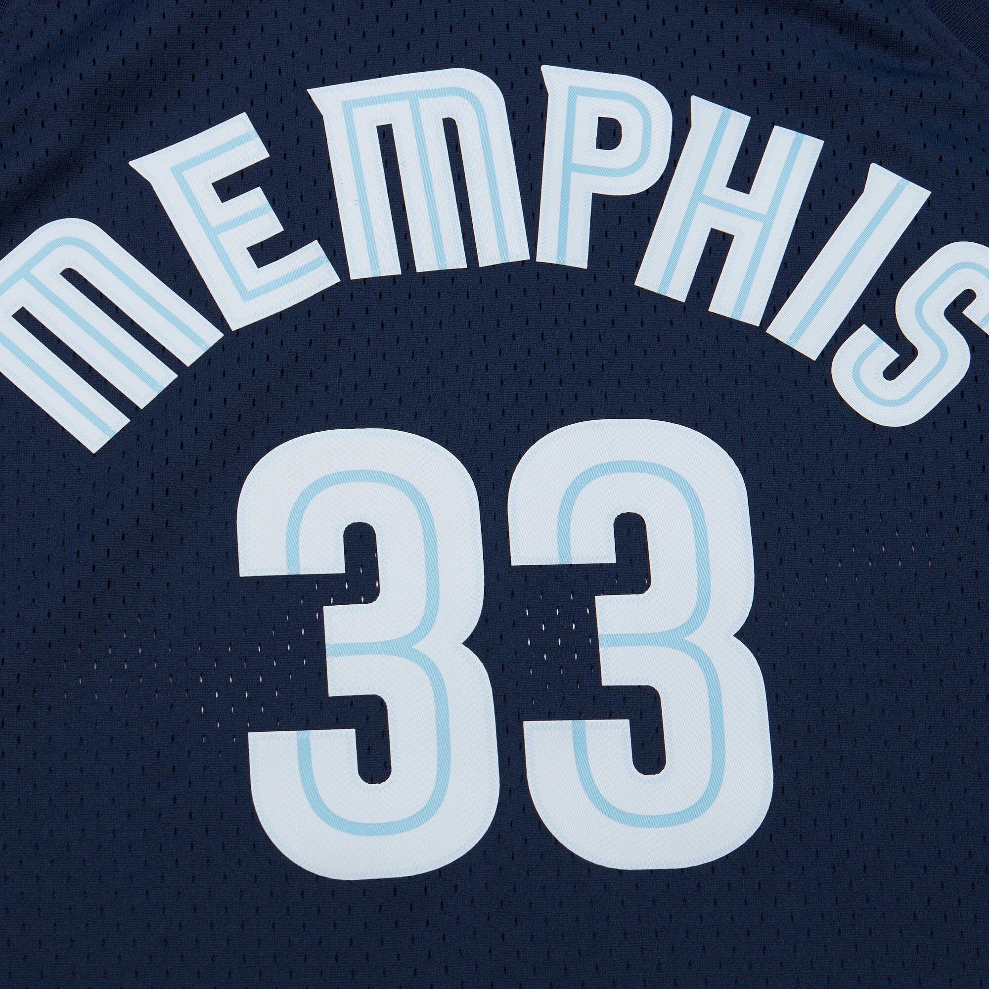 Marc Gasol Memphis Grizzlies Mitchell & Ness  2008\/09 Hardwood Classics Swingman Throwback Jersey - Navy