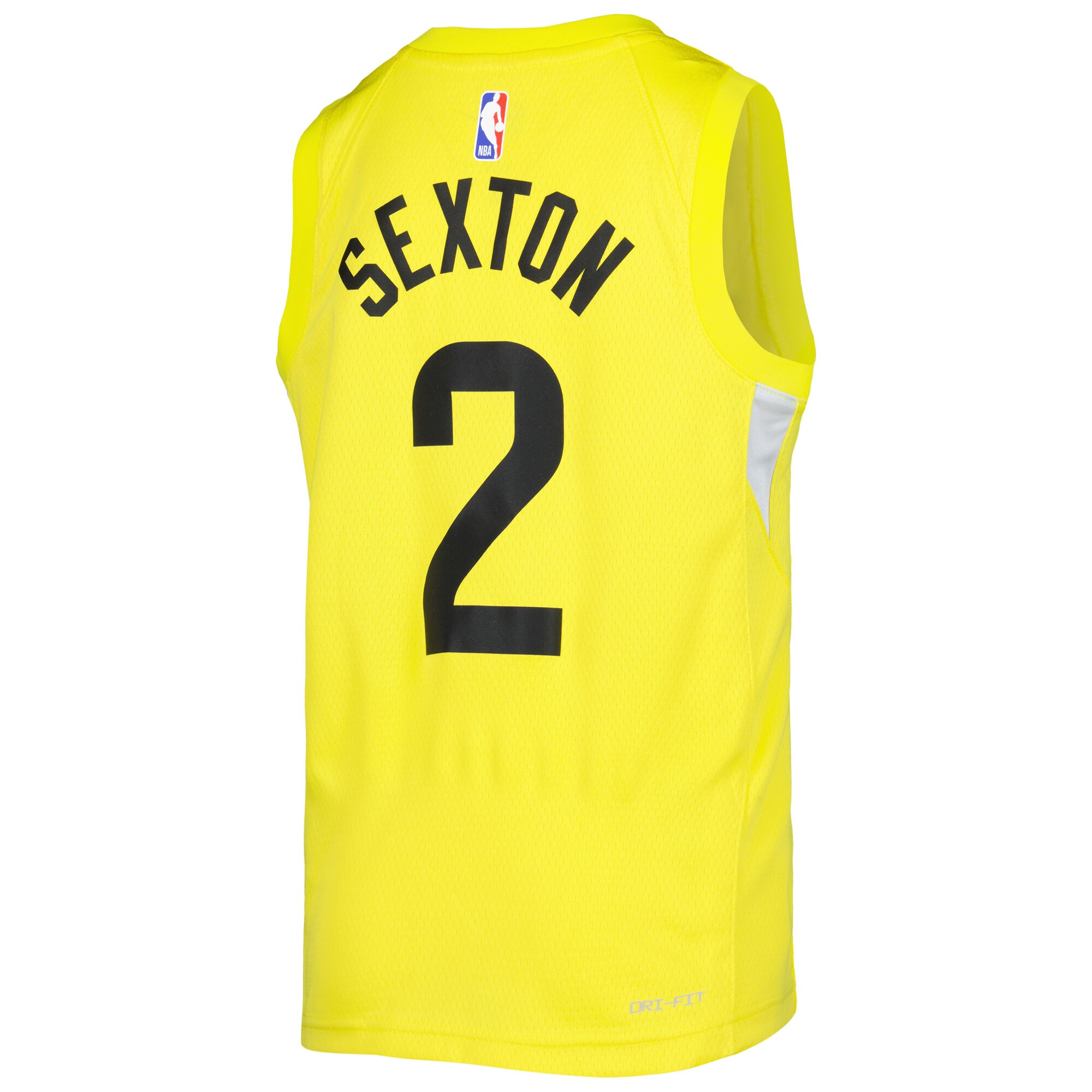 Collin Sexton Utah Jazz  Youth Swingman Jersey - Icon Edition - Yellow