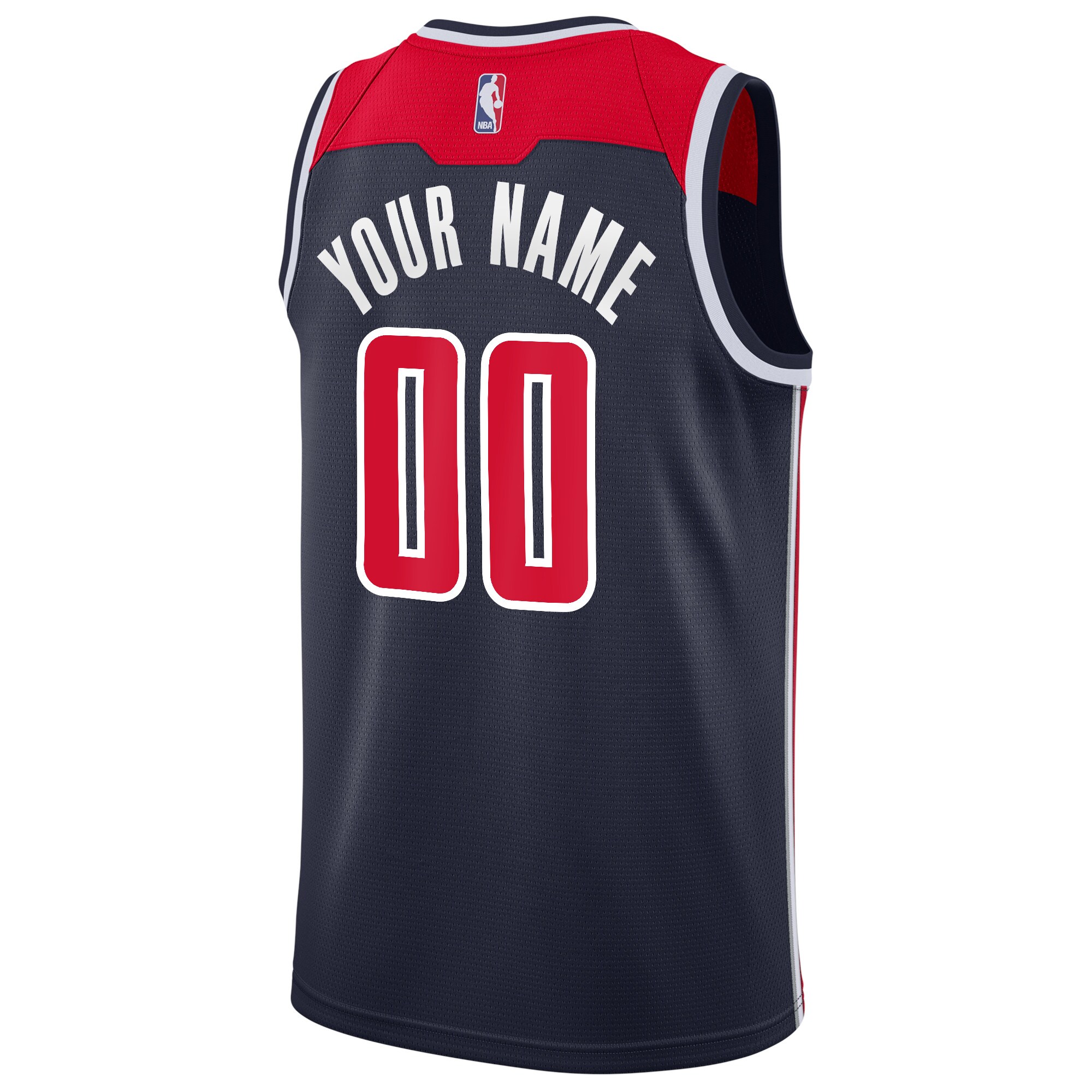 Washington Wizards  2019\/20 Custom Swingman Jersey Navy - Statement Edition