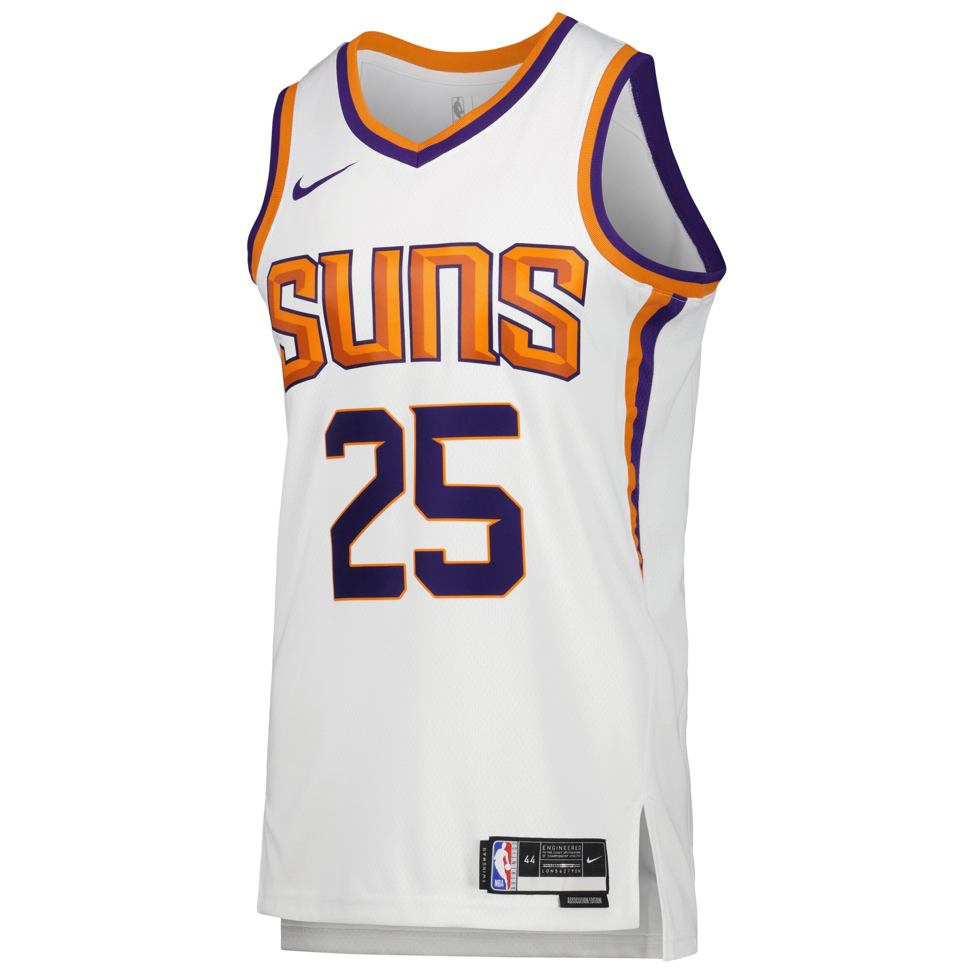 Mikal Bridges Phoenix Suns  Unisex Swingman Jersey - Association Edition - White