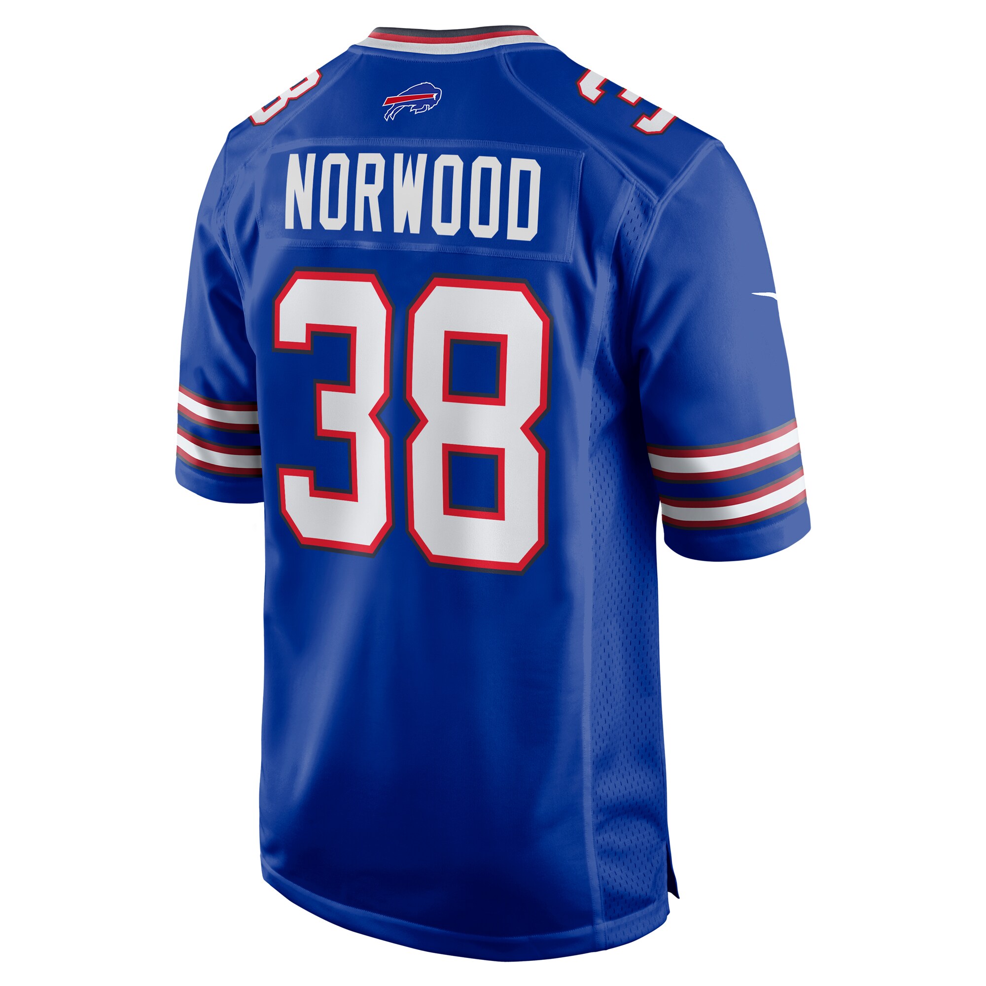 Tre Norwood Buffalo Bills  Team Game Jersey -  Royal