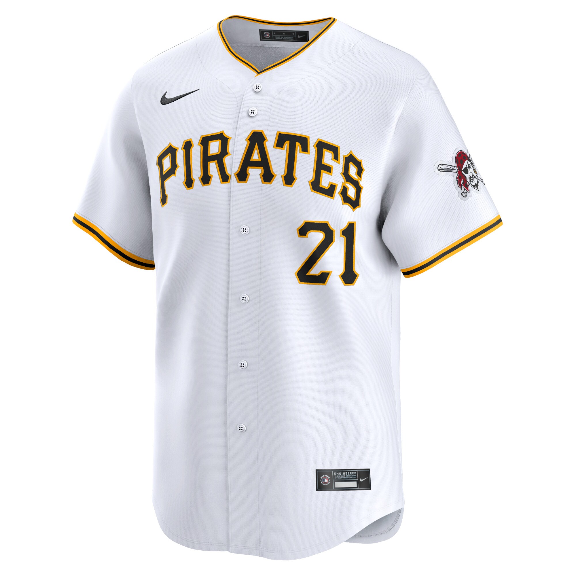 Roberto Clemente Pittsburgh Pirates  Home Limited Player Jersey - White