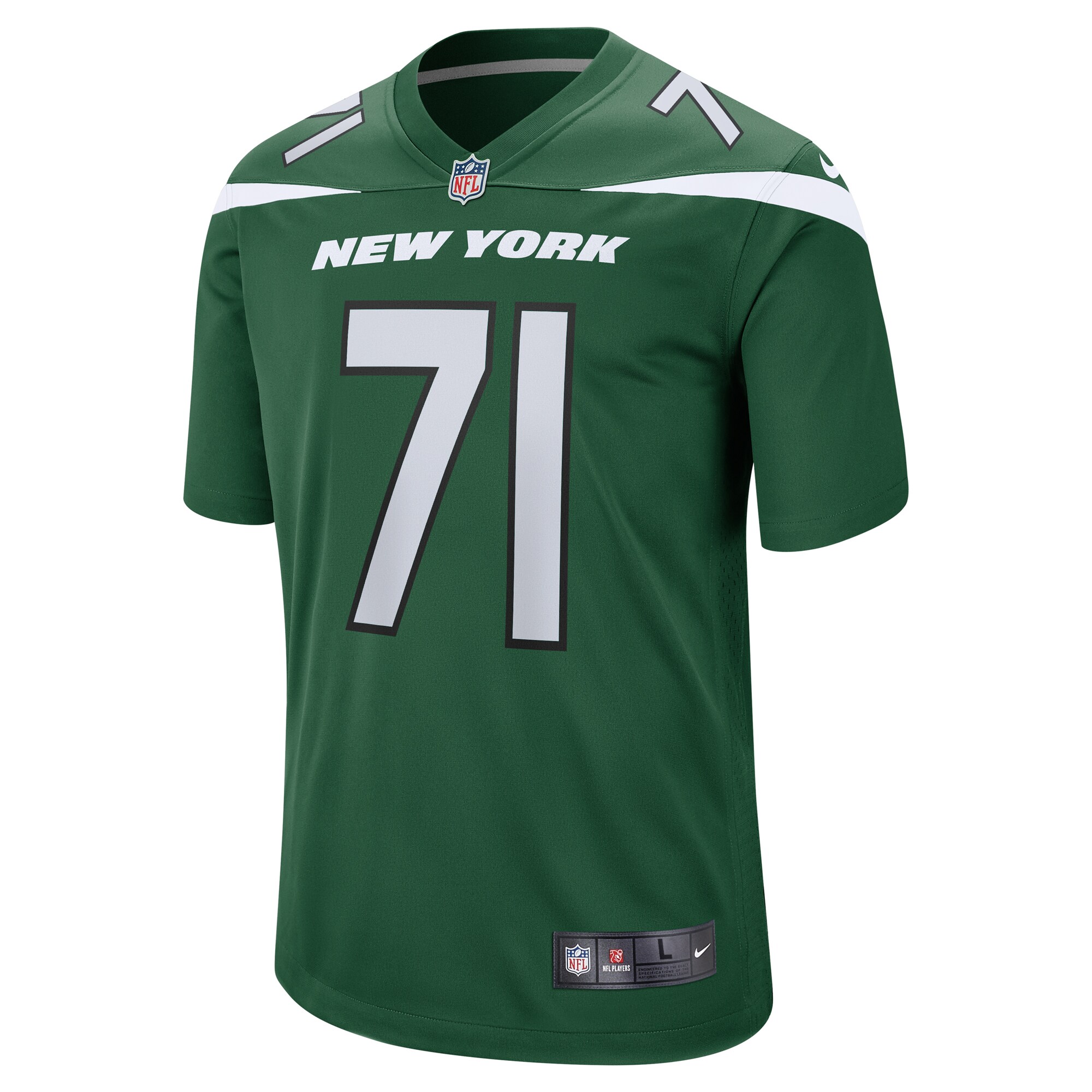 Wes Schweitzer New York Jets  Game Jersey - Green