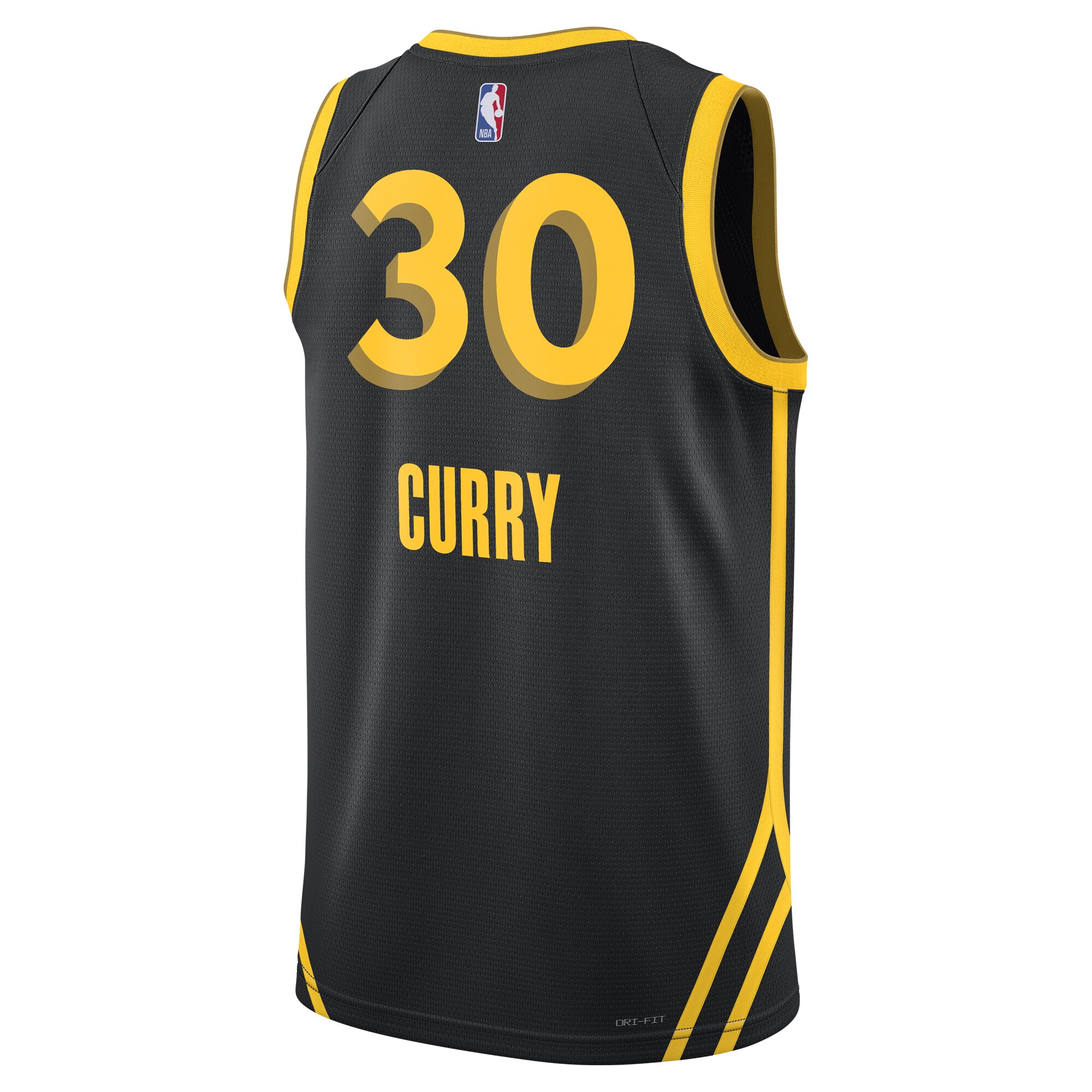 Stephen Curry Golden State Warriors  Unisex 2023\/24 Swingman Jersey - Black - City Edition
