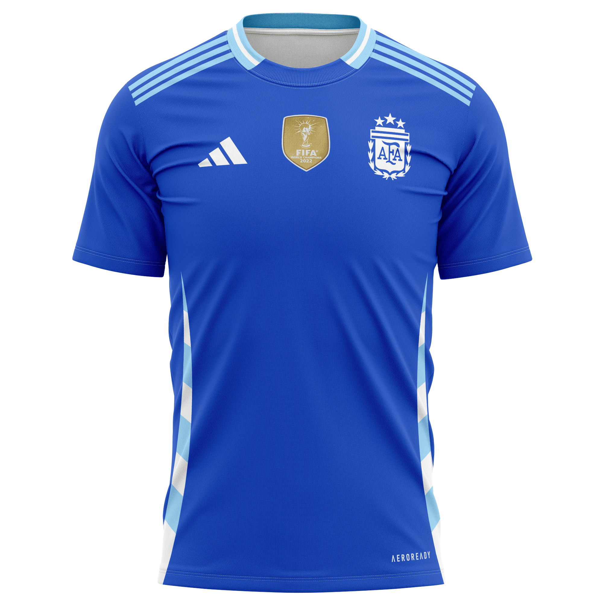 Argentina National Team 2024 Away Kits AOP T-shirt - Blue