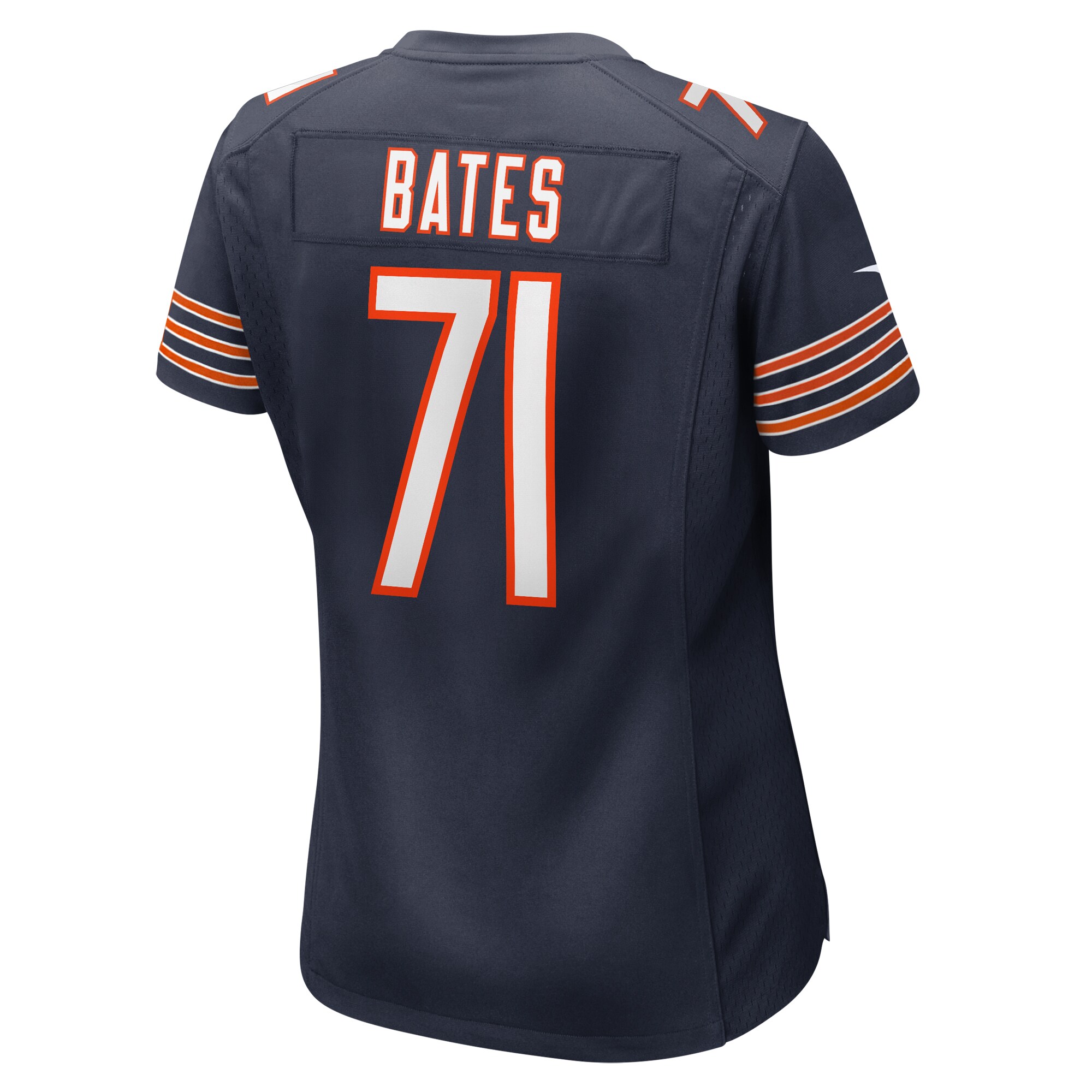 Ryan Bates Chicago Bears  Women's  Game Jersey -  Navy