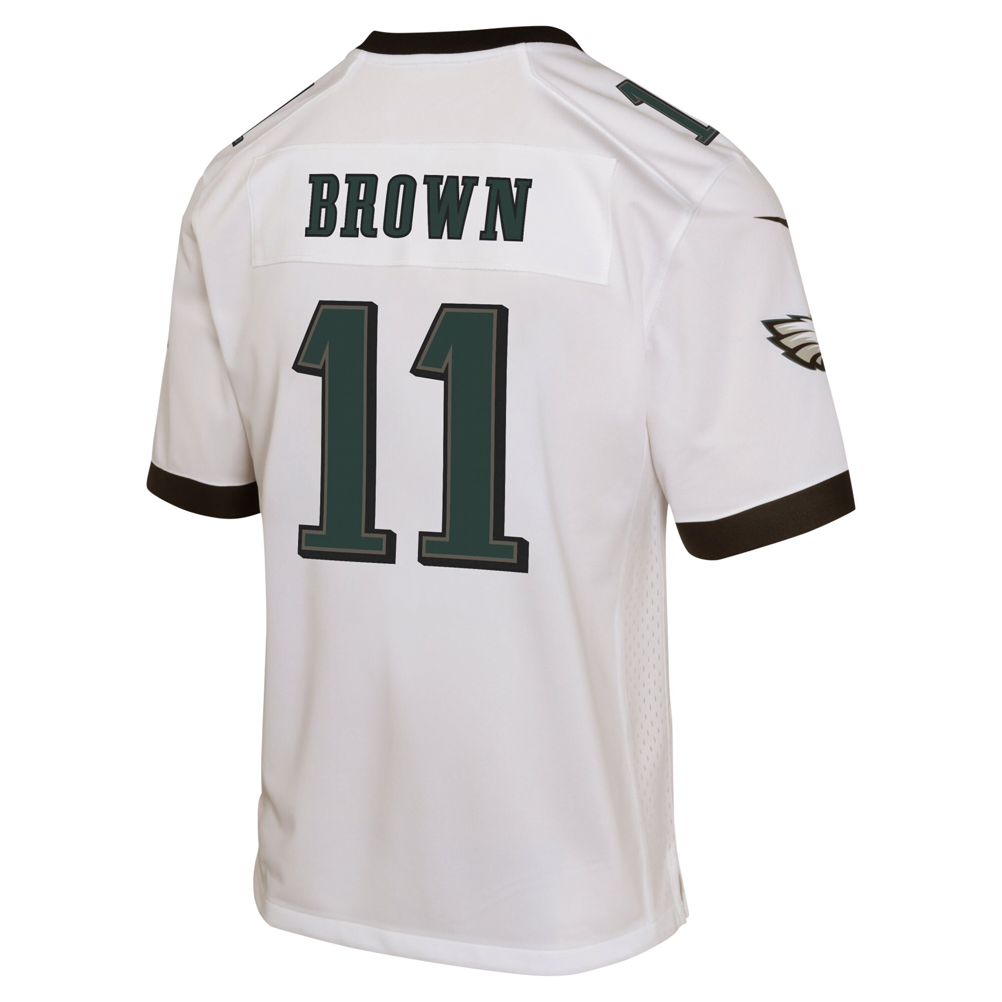 A.J. Brown Philadelphia Eagles  Youth Game Jersey - White