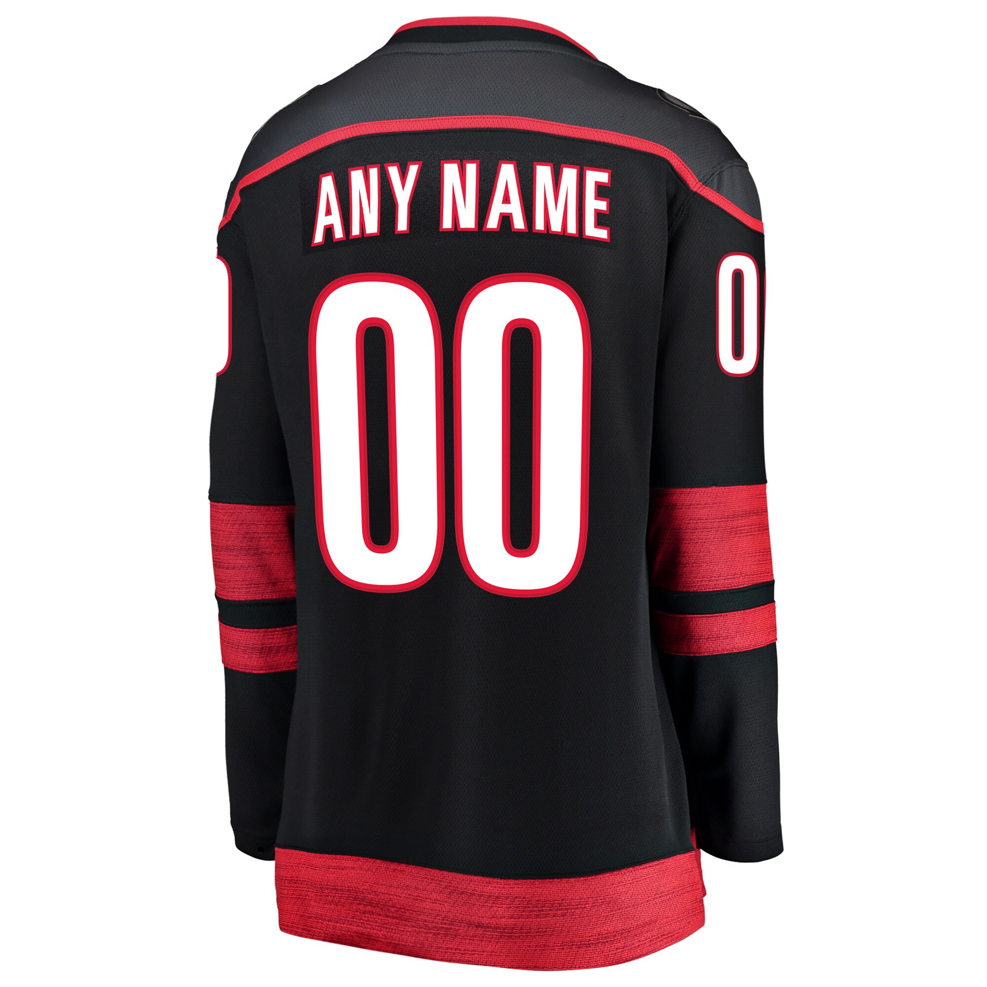 Carolina Hurricanes Fanatics Women's Home Breakaway Custom Jersey - Black