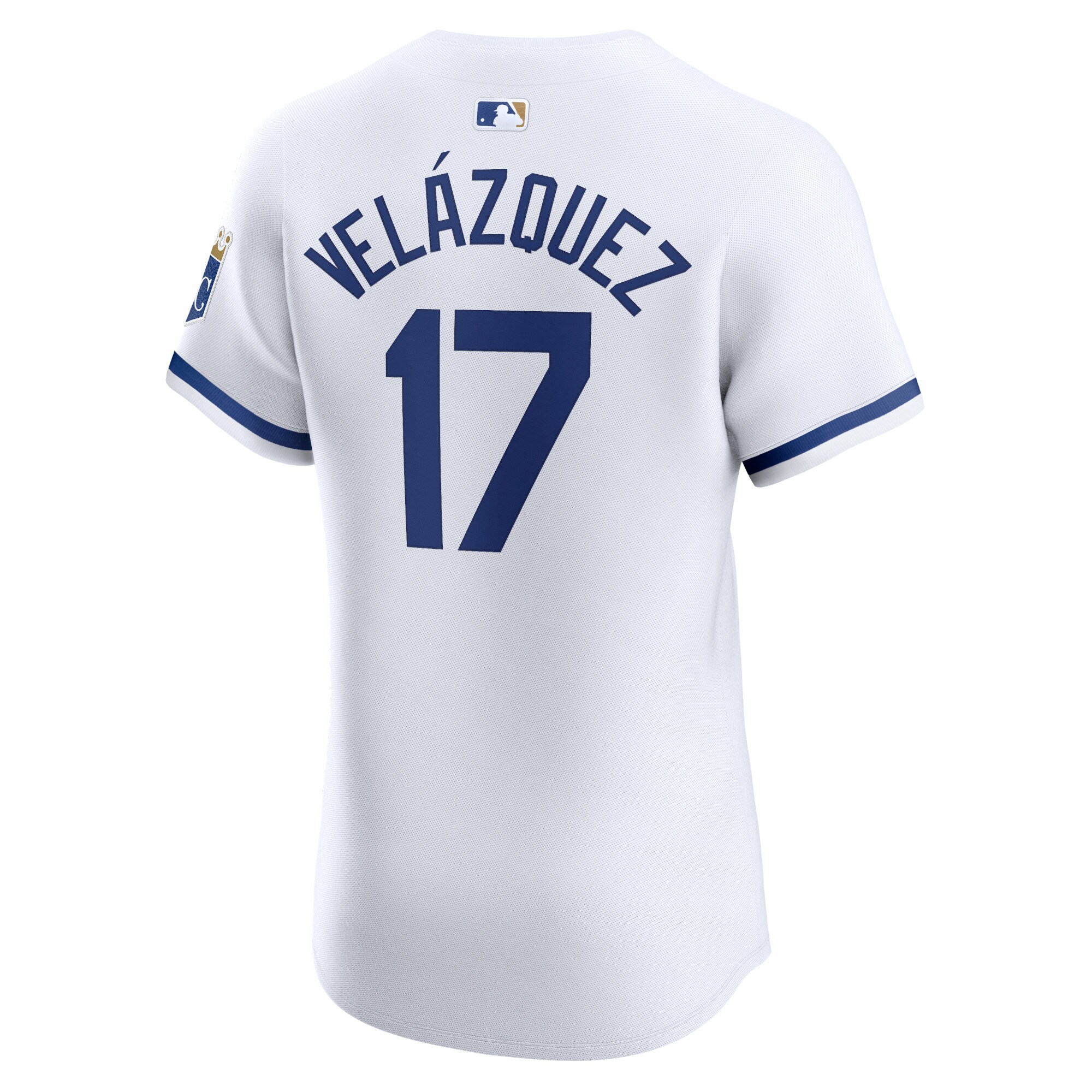 Nelson Velazquez Kansas City Royals  Home Elite Player Jersey - White