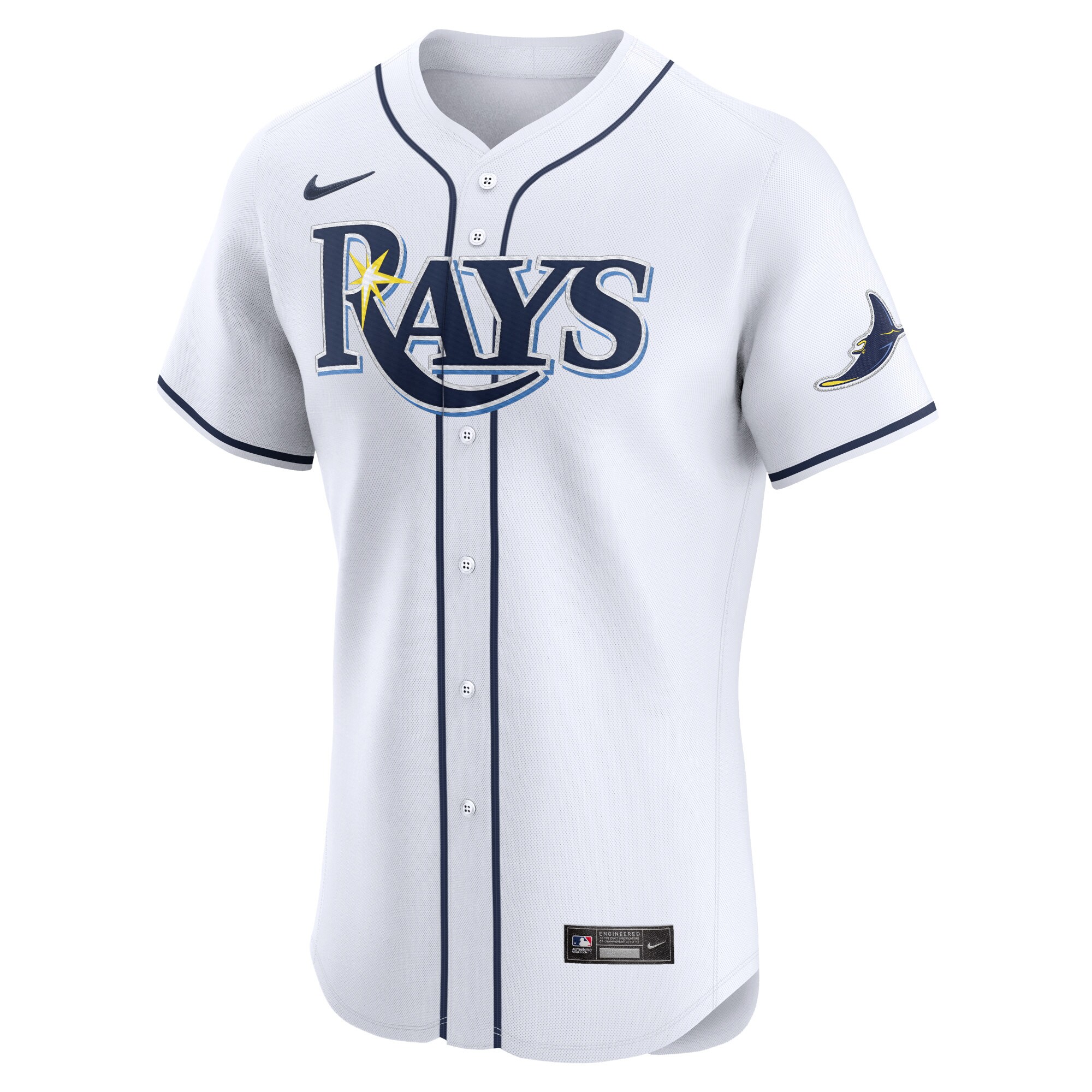 Yandy Diaz Tampa Bay Rays  Home Elite Player Jersey - White
