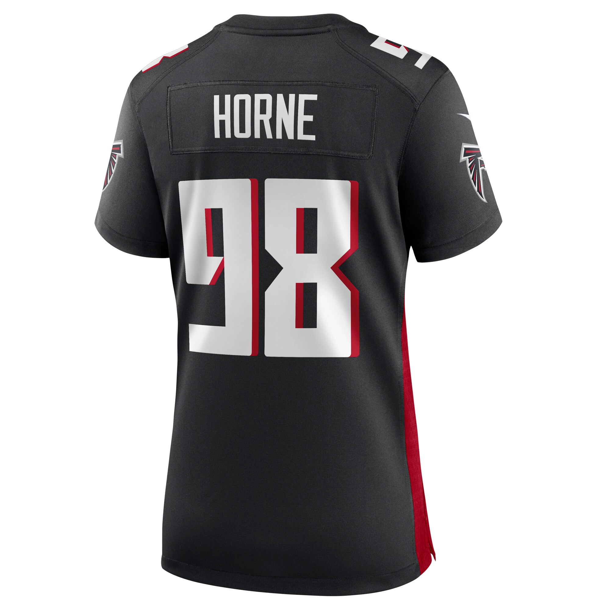 Timmy Horne Atlanta Falcons  Women's Game Player Jersey - Black