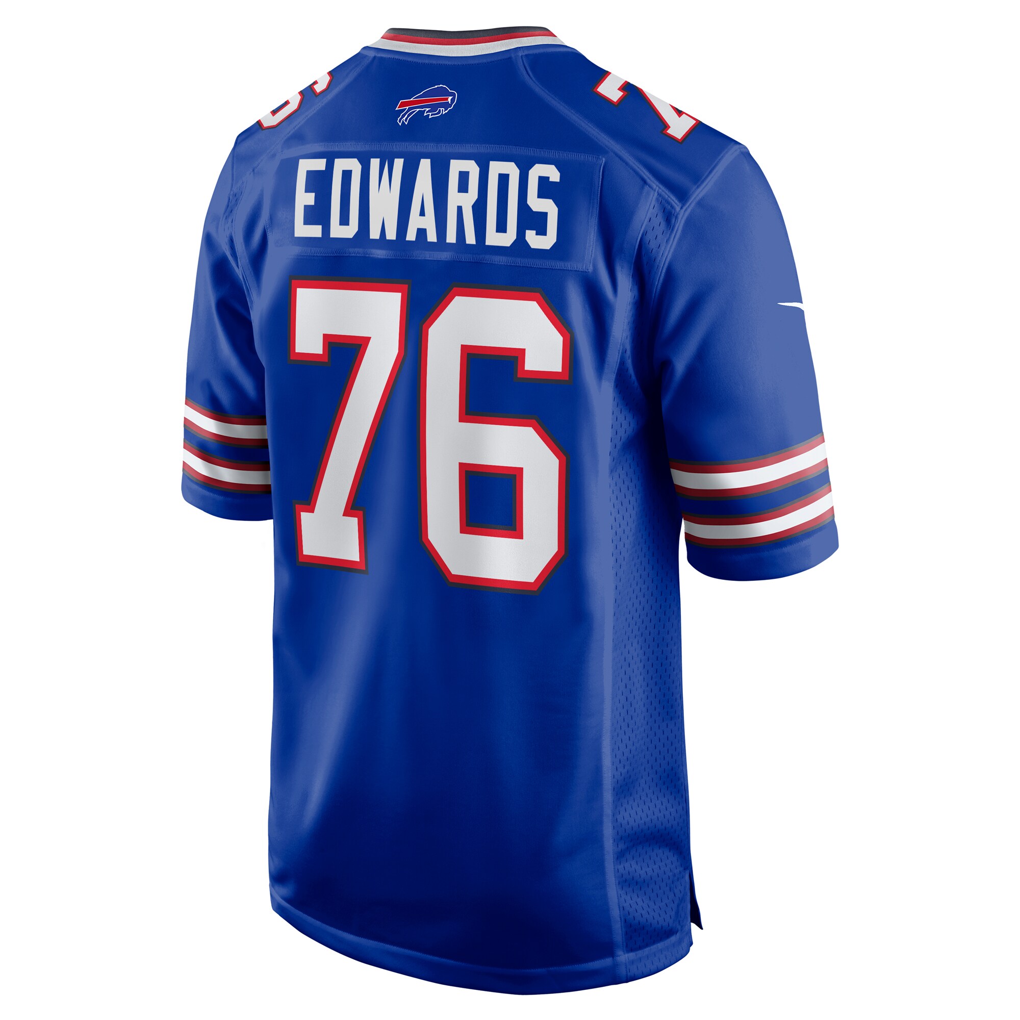 David Edwards Buffalo Bills  Game Jersey - Royal