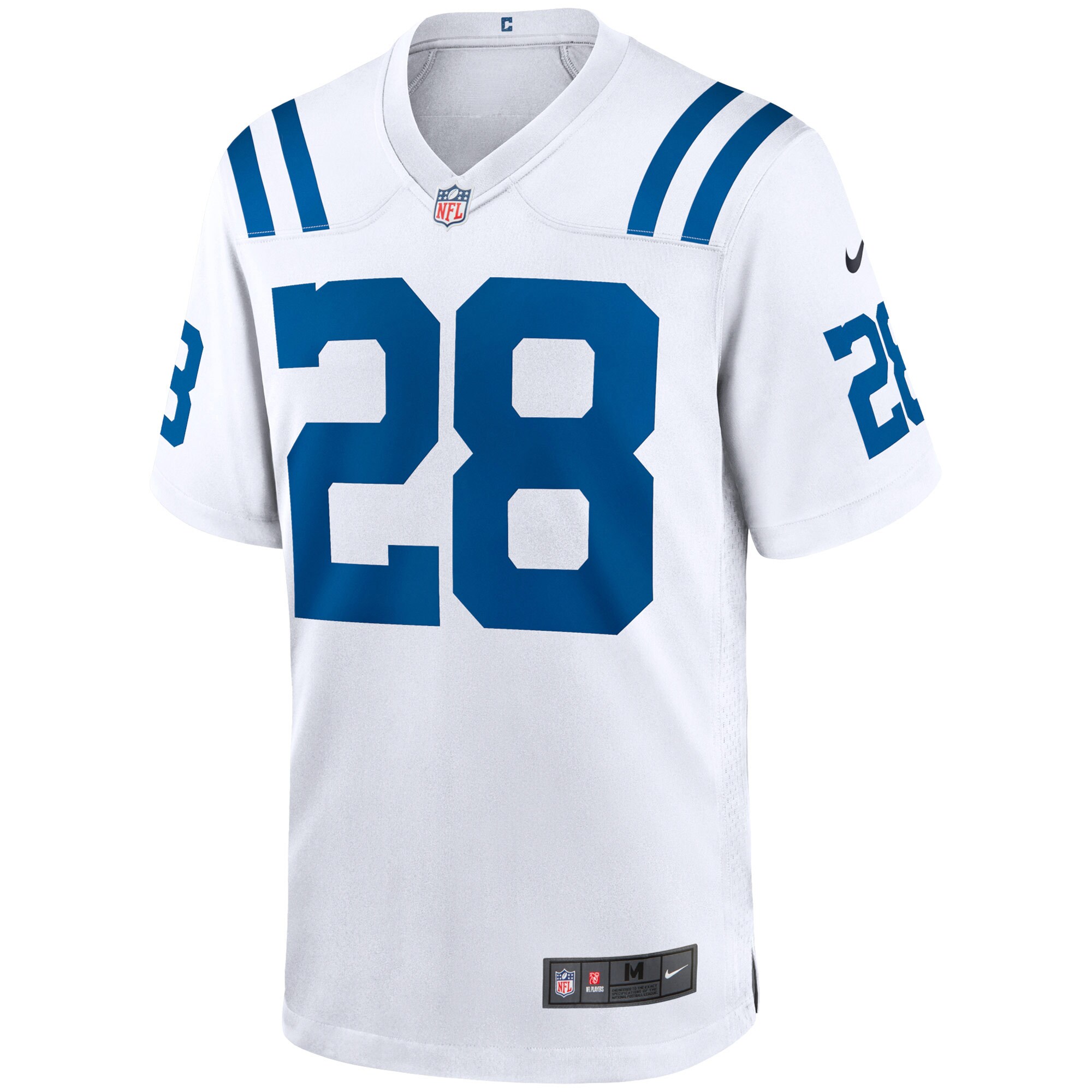 Jonathan Taylor Indianapolis Colts  Game Jersey - White