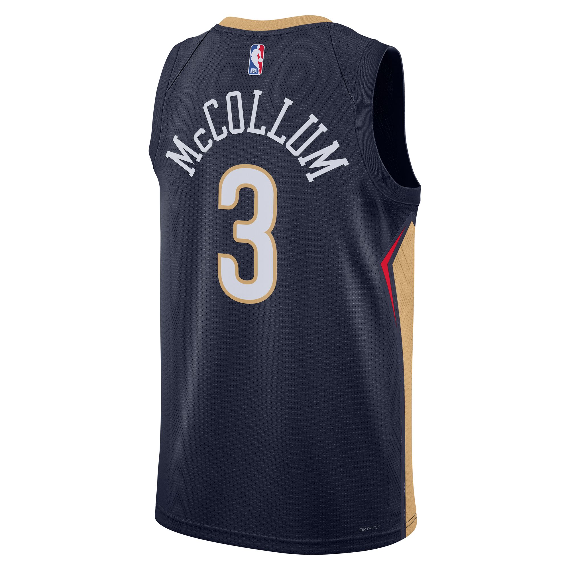 C.J. McCollum New Orleans Pelicans  Unisex Swingman Jersey - Icon Edition - Navy