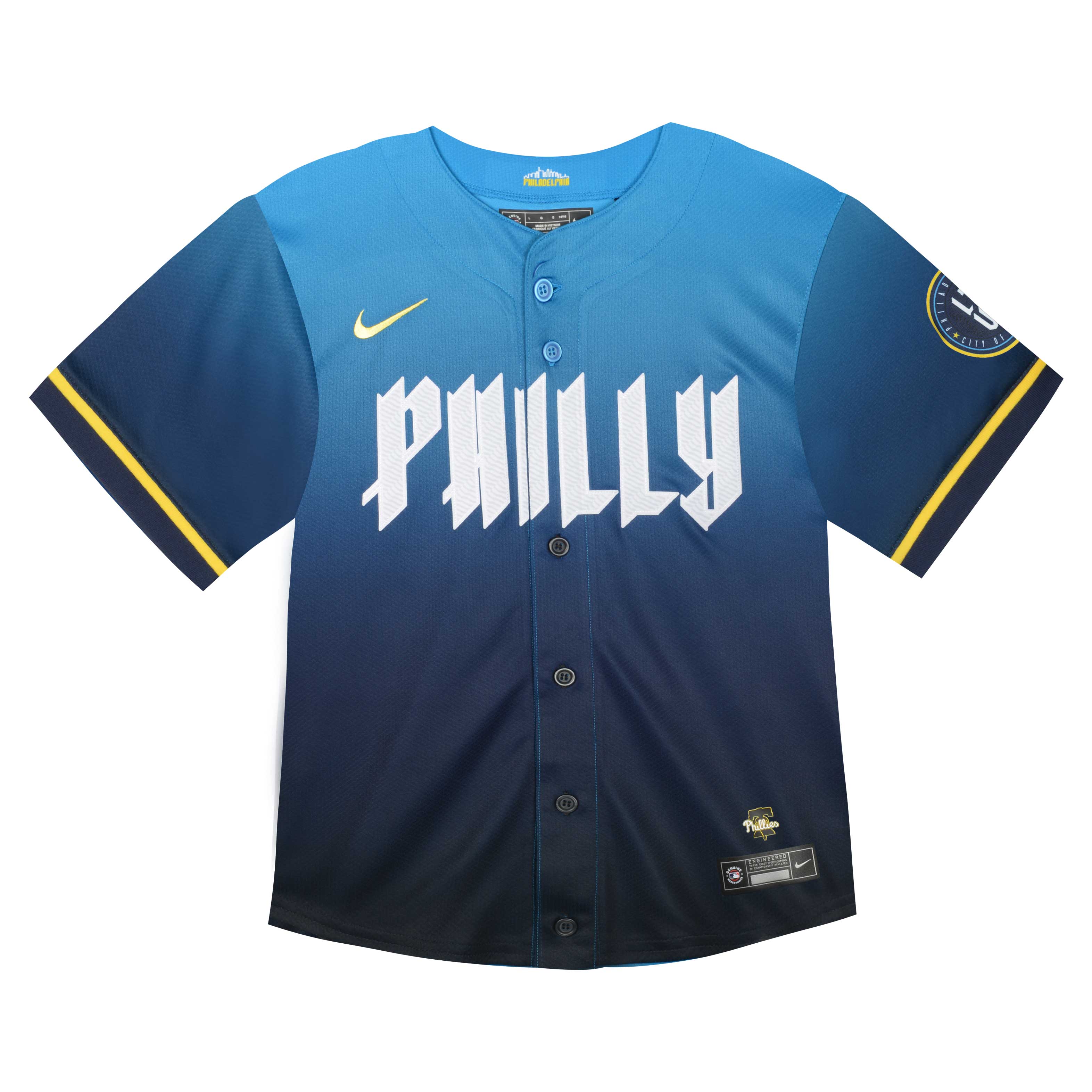 Bryce Harper Philadelphia Phillies  Infant 2024 City Connect Limited Player Jersey - Blue