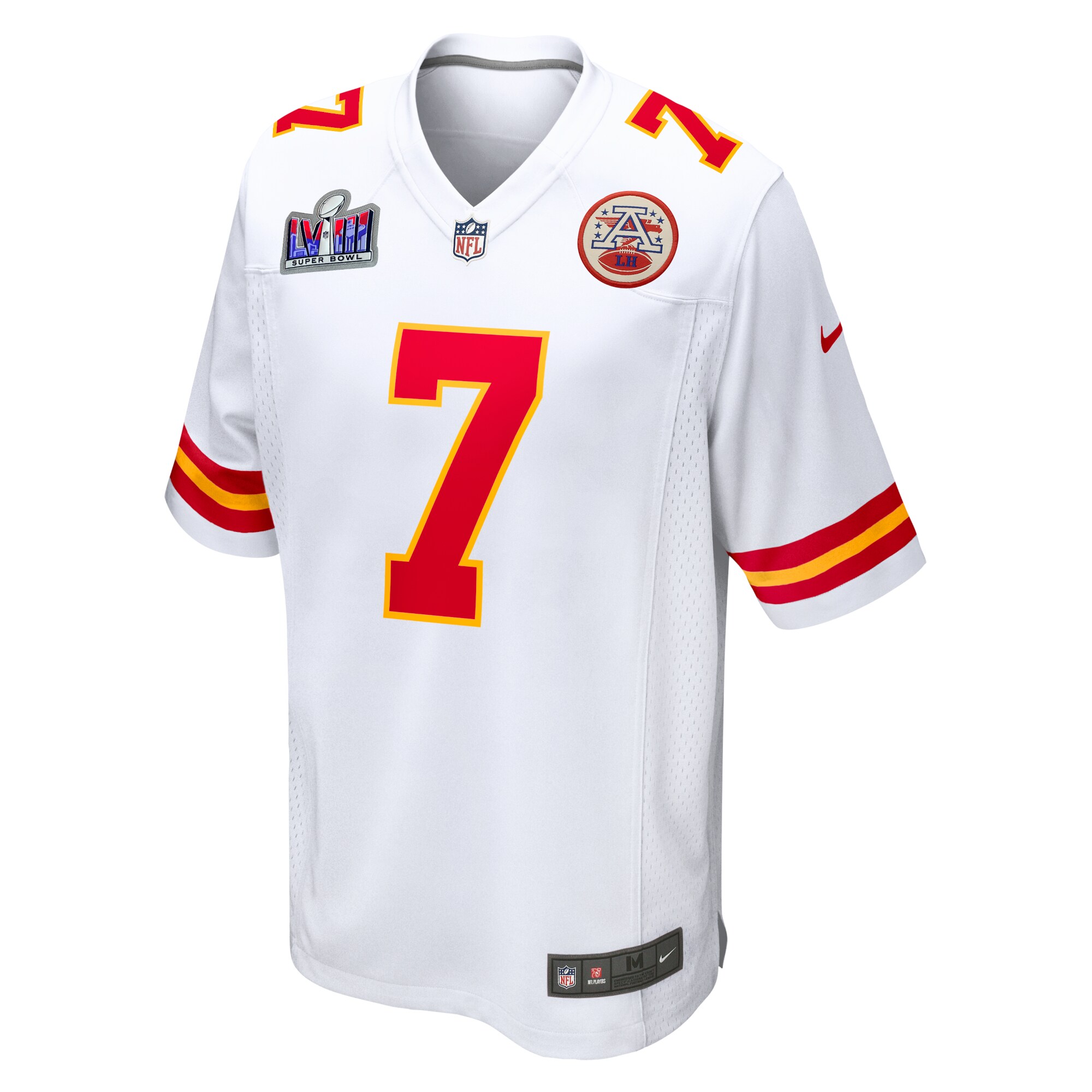 Harrison Butker Kansas City Chiefs  Super Bowl LVIII Game Jersey - White
