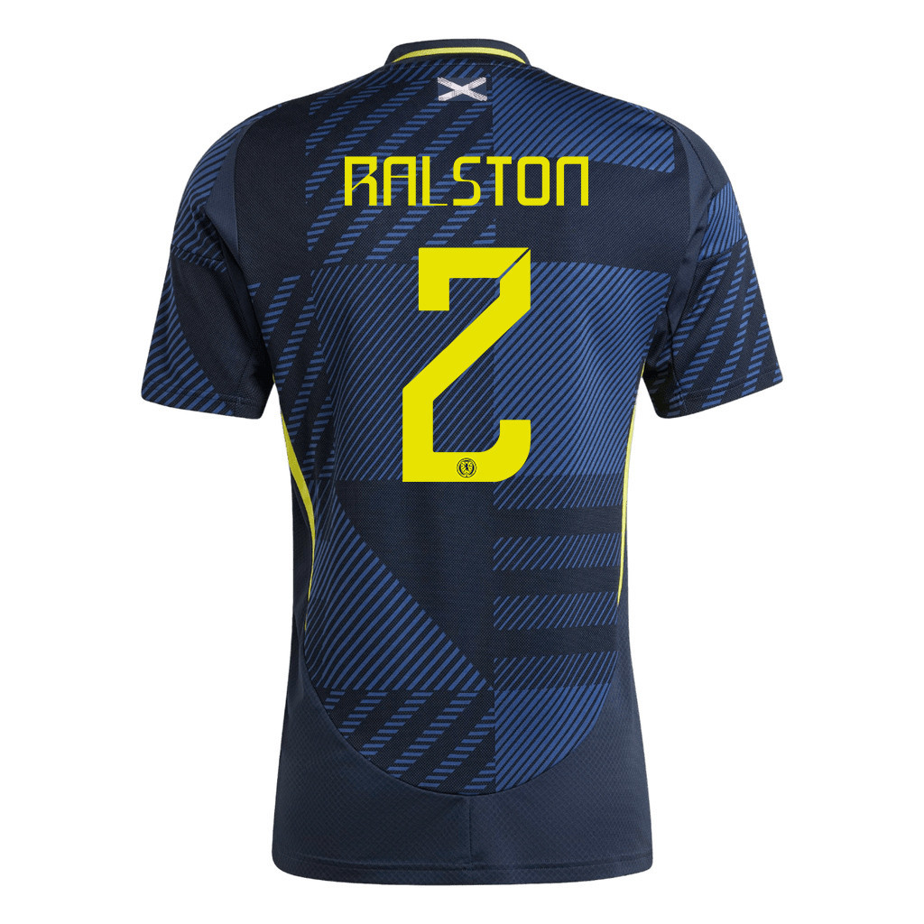Anthony Ralston 2 Scotland National Team 2024 Home Men Jersey - Navy